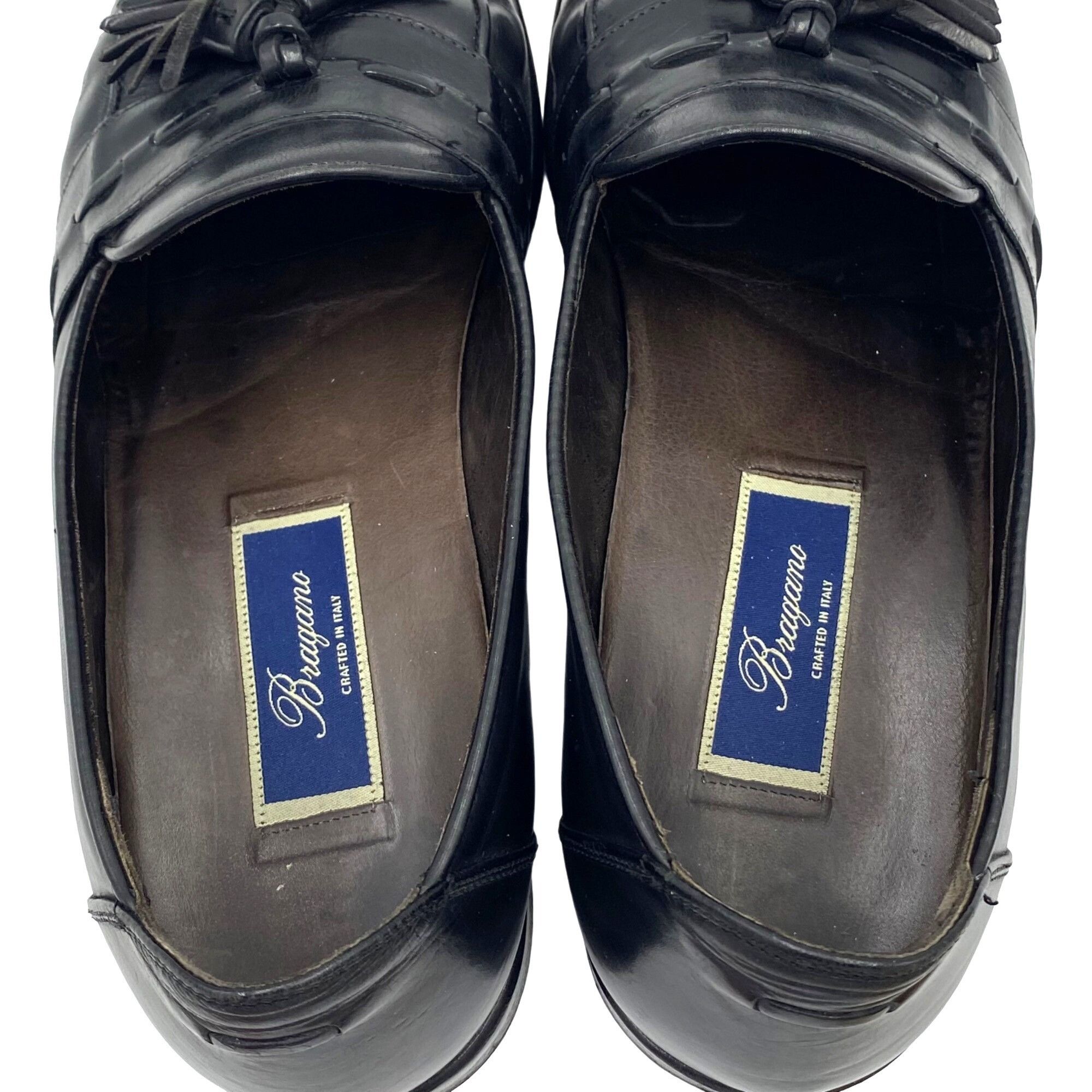 Cole Haan Italy Bragano Cole Haan men's size 10 black leather tassel l Size US 10 / EU 43 - 10 Thumbnail
