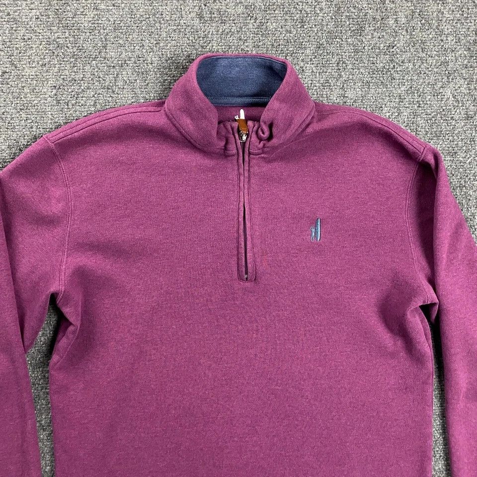 johnnie-O Johnnie O 1/4 Zip Pullover Mens Medium Sweatshirt Preppy Size US M / EU 48-50 / 2 - 2 Thumbnail