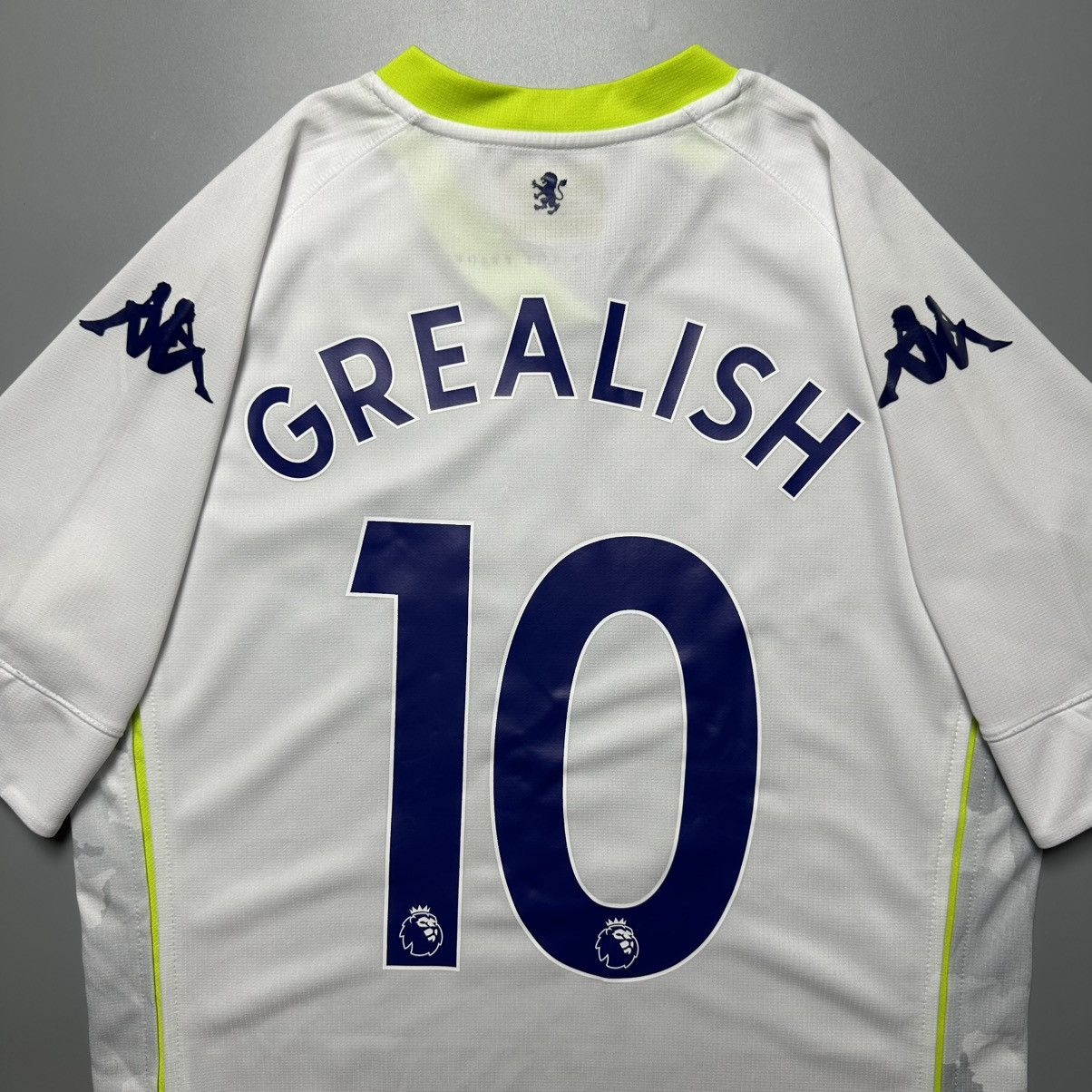 Kappa ASTON VILLA KAPPA 2020/2021 SOCCER THIRD JERSEY #10 GREALISH Size US M / EU 48-50 / 2 - 8 Thumbnail