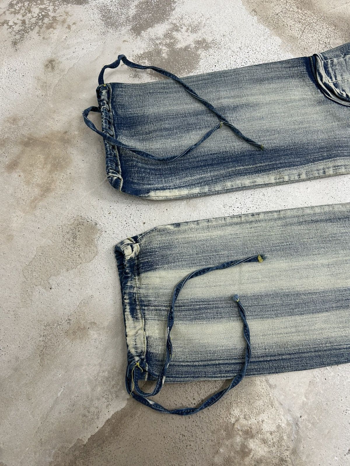 Hysteric Glamour Axara Mud Washed Jeans Multipocket Cargo Unisex Size 30" / US 8 / IT 44 - 4 Thumbnail