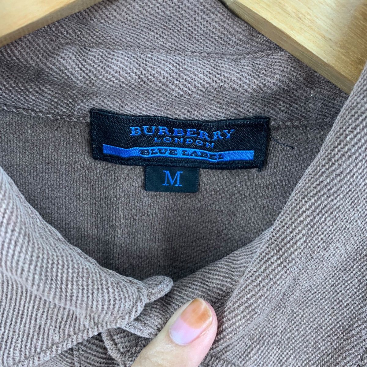 Burberry Vintage BURBERRY LONDON Blue Label Prorsum Logo Polo Tee Size M / US 6-8 / IT 42-44 - 8 Thumbnail