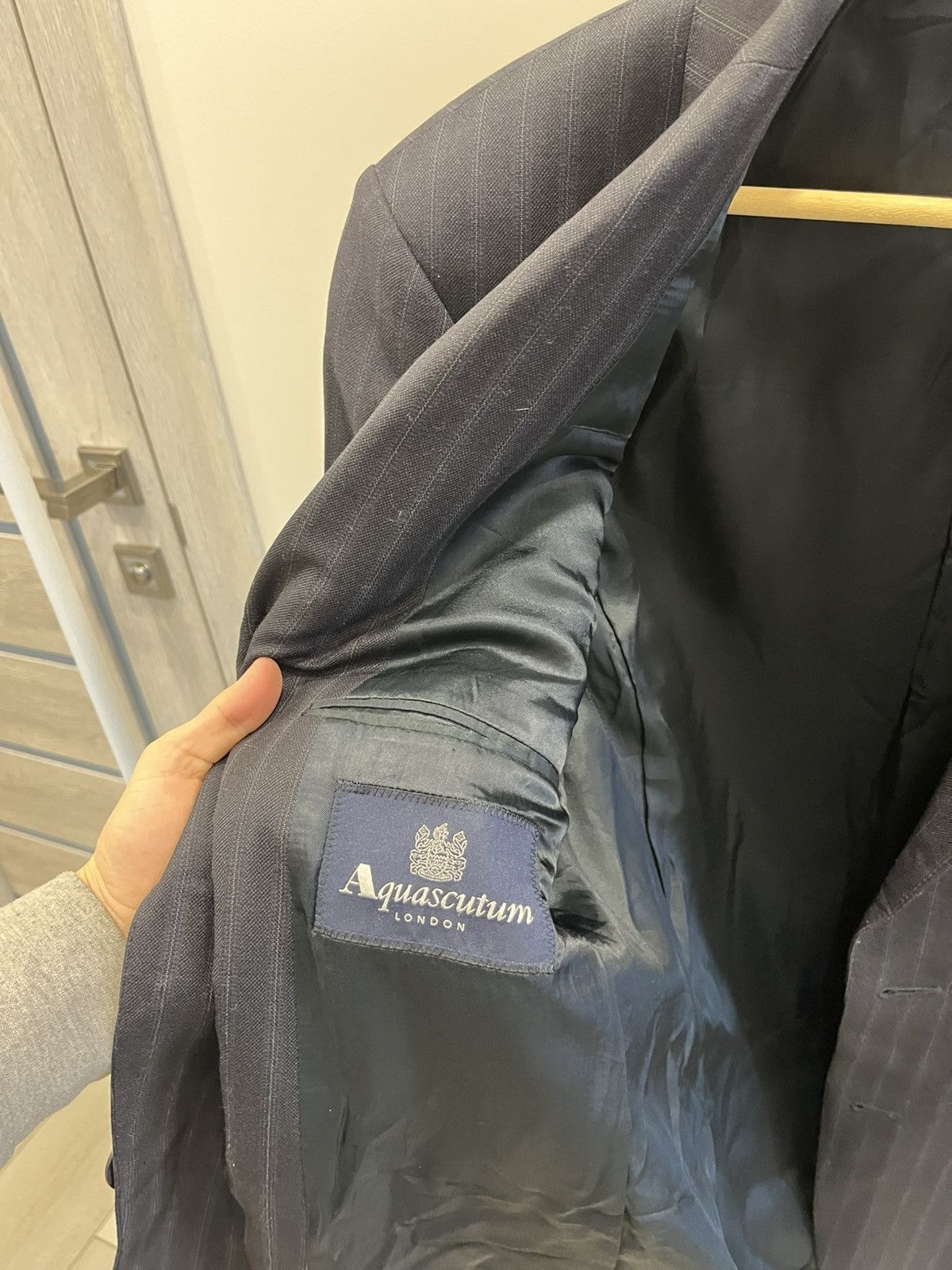 Aquascutum Aquascutum Vintage Blazer Jacket Size 38R - 5 Thumbnail