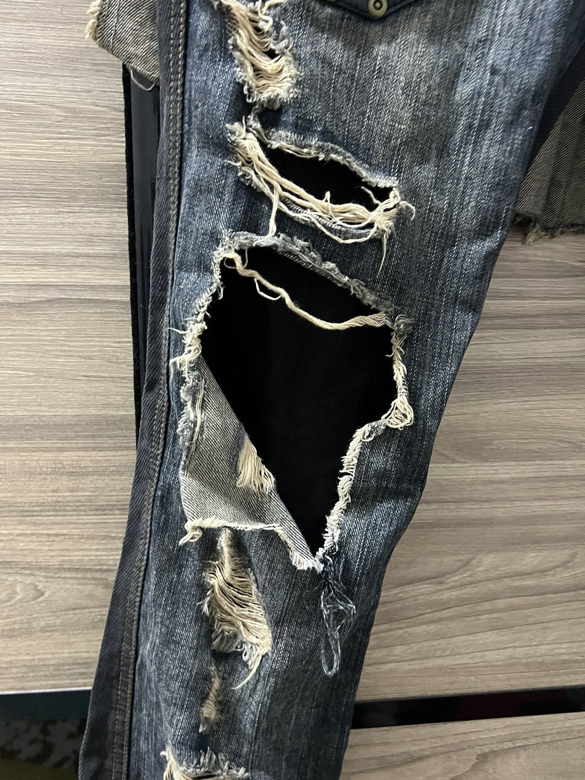 Other ALGONQUIN PUNK PANTS GOTHIC BONDAGE CLLASIC JEANS Size US 31 - 4 Thumbnail