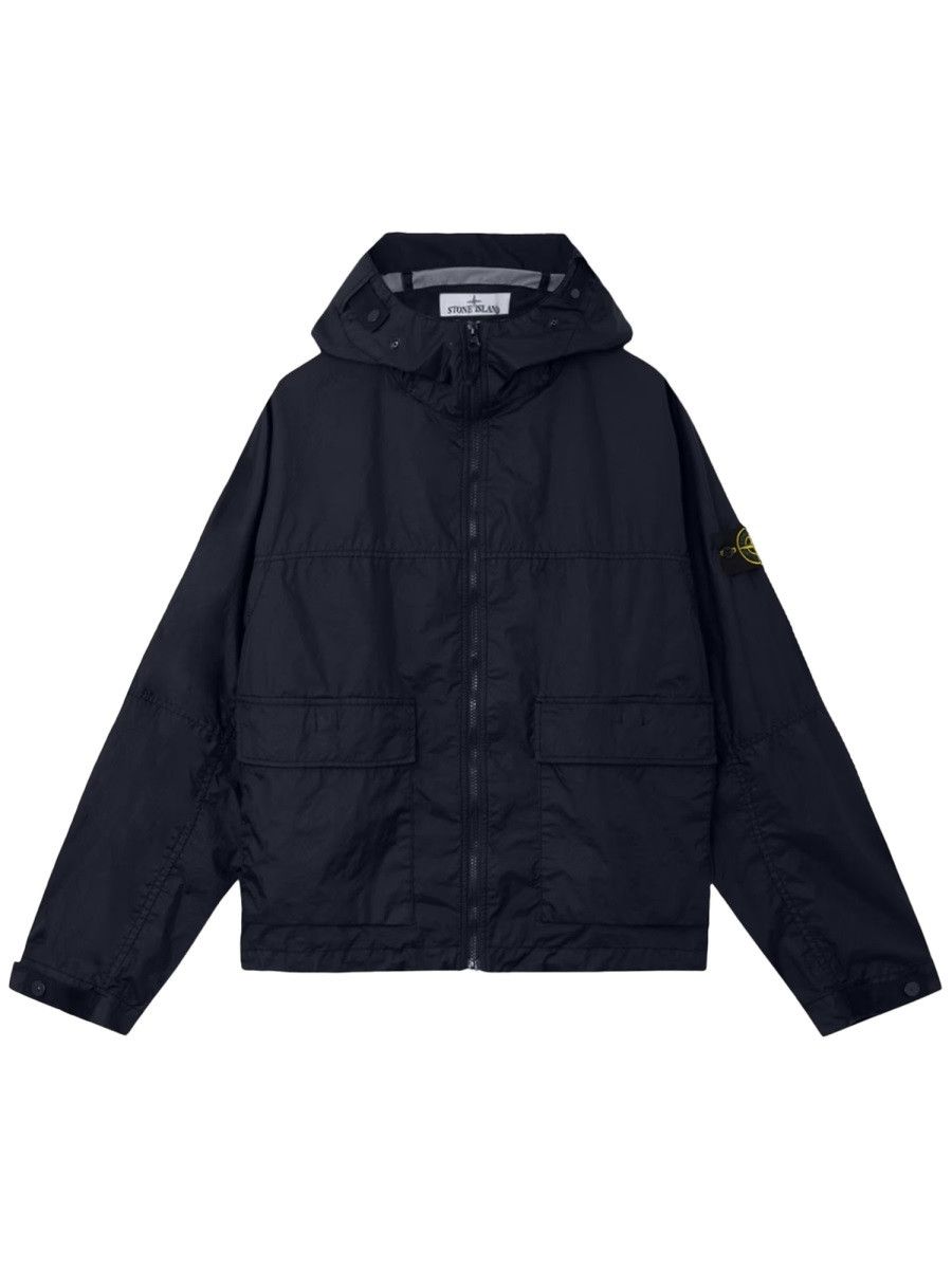 Stone Island STONE ISLAND TECHNICAL FABRIC JACKET - BLUE Size US S / EU 44-46 / 1 - 1 Thumbnail
