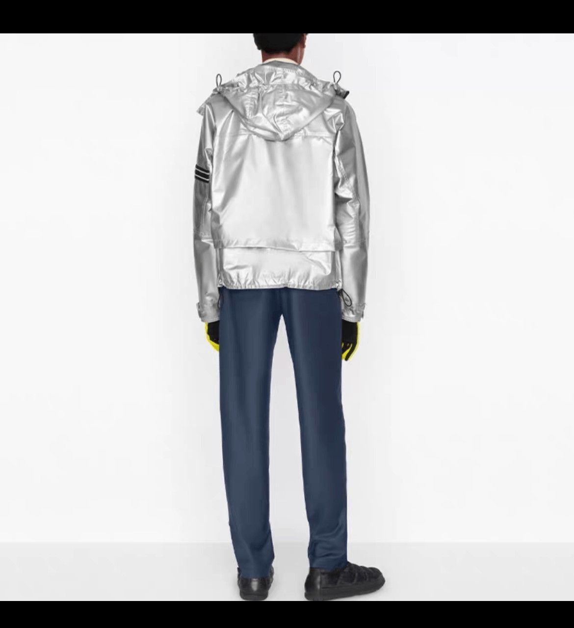 Dior Sz 48 Dior Silver Wind Jacket-2507 Size US M / EU 48-50 / 2 - 8 Thumbnail