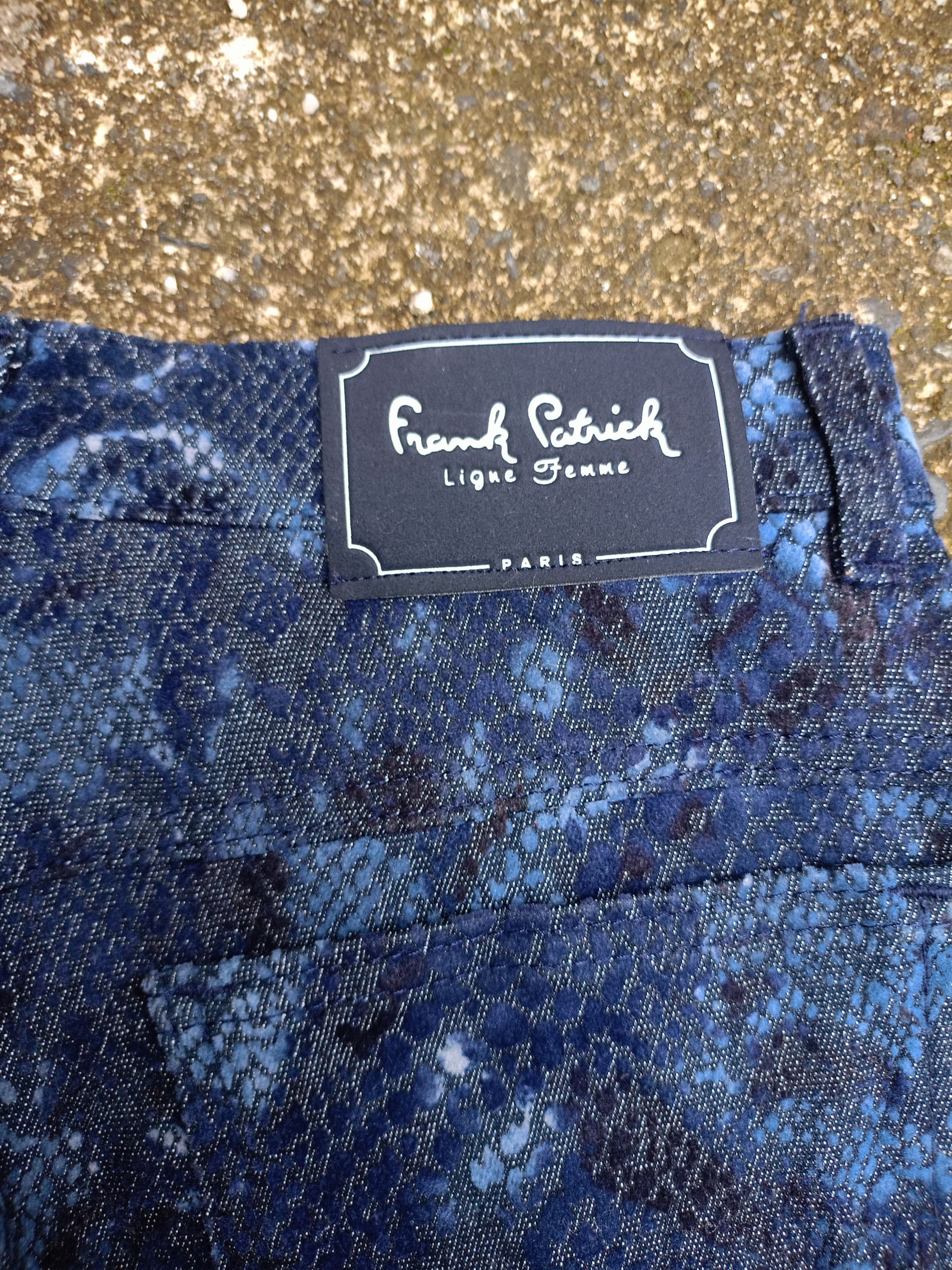 Designer FRANK PATRICK PANTS Size US 26 / EU 42 - 6 Thumbnail