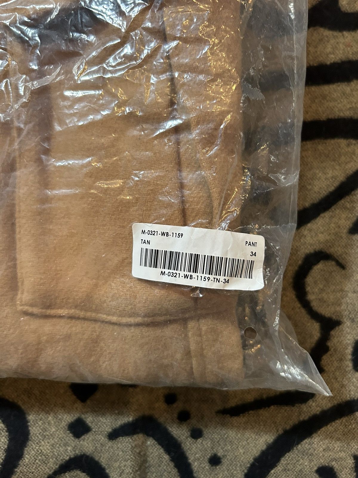 Drake × October's Very Own Octobers Very Own Wool Khaki Cargo Pants Size US 34 / EU 50 - 11 Thumbnail