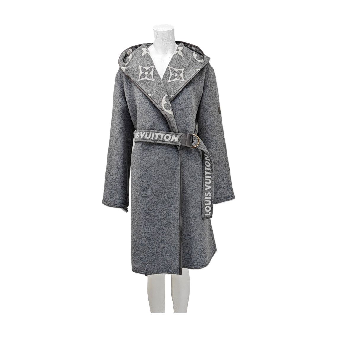 Louis Vuitton Louis Vuitton Monogram Wool Hooded Coat Size 34 Size XS / US 0-2 / IT 36-38 - 1 Thumbnail