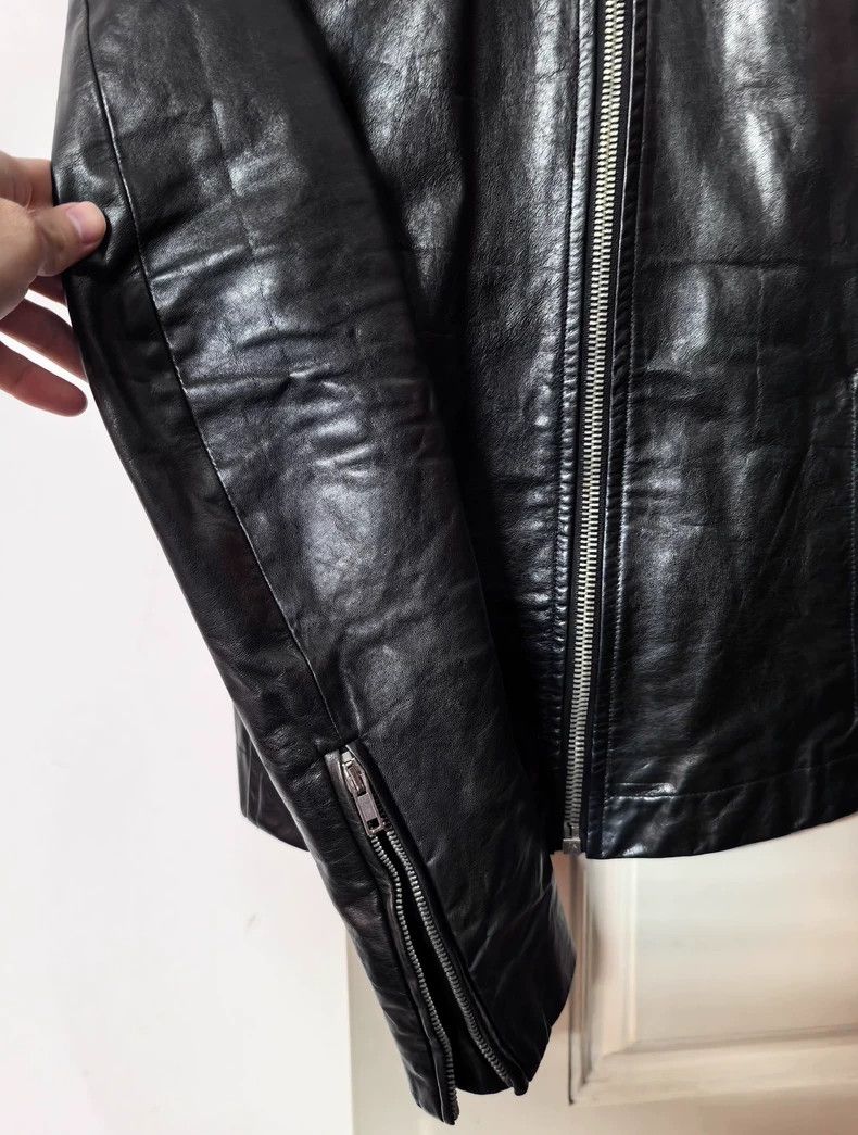 Rick Owens Rick Owens Black Bauhaus leather jacket Size US XS / EU 42 / 0 - 3 Thumbnail