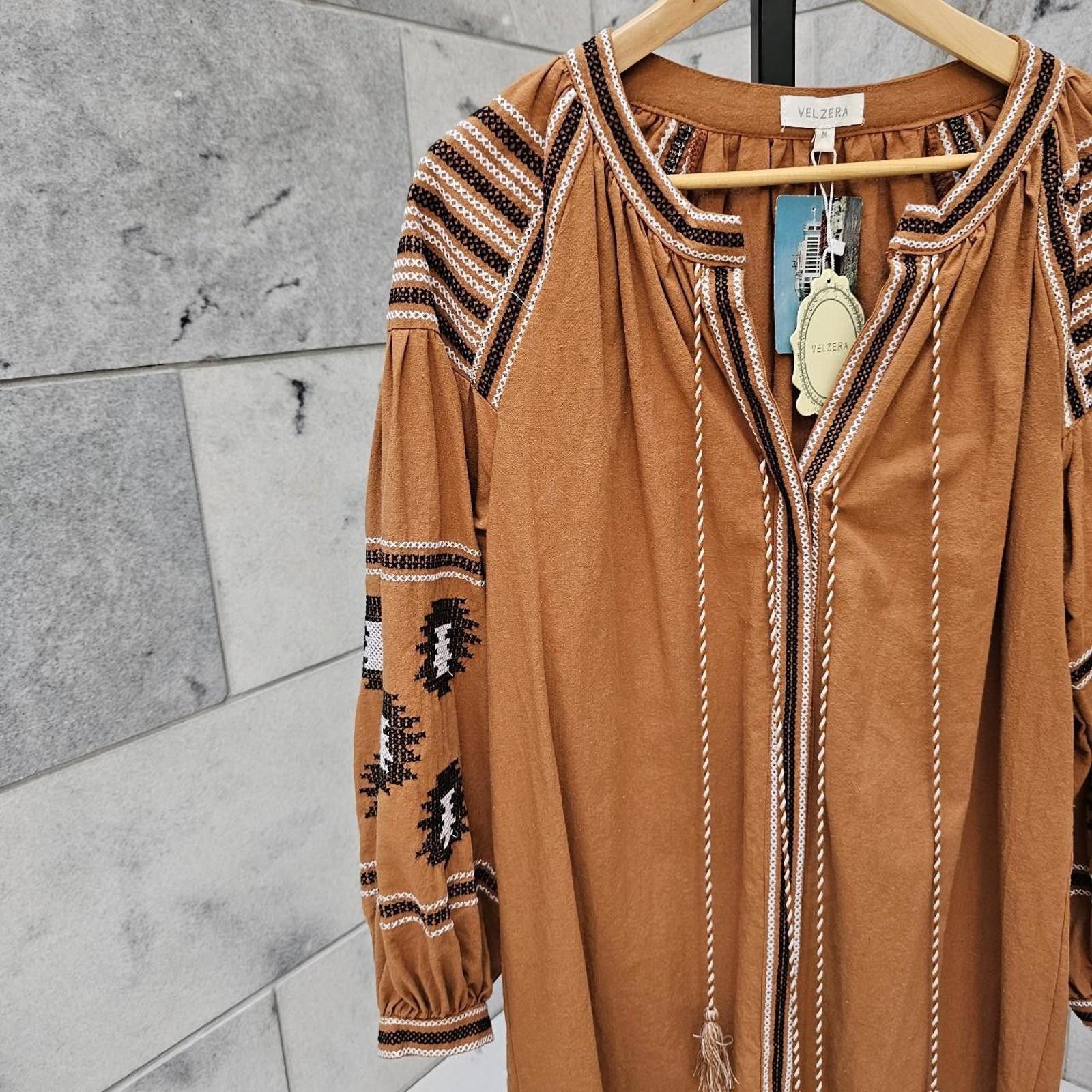 Other Women's Orange and Brown Dress Size M / US 6-8 / IT 42-44 - 2 Thumbnail