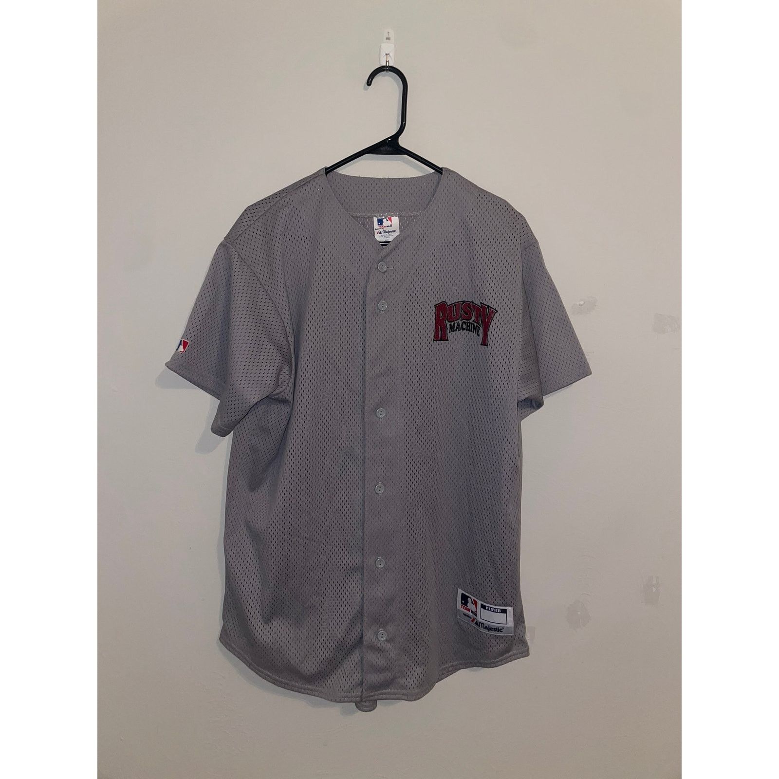 Majestic Vintage MLB Jersey Rusty Machine #7 Baseball Active M Medium Size US M / EU 48-50 / 2 - 1 Thumbnail