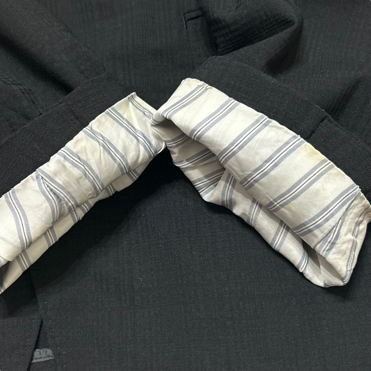 Comme des Garcons 552 Comme Des Garcons Homme Deux suit set up black archive Size 38R - 8 Thumbnail