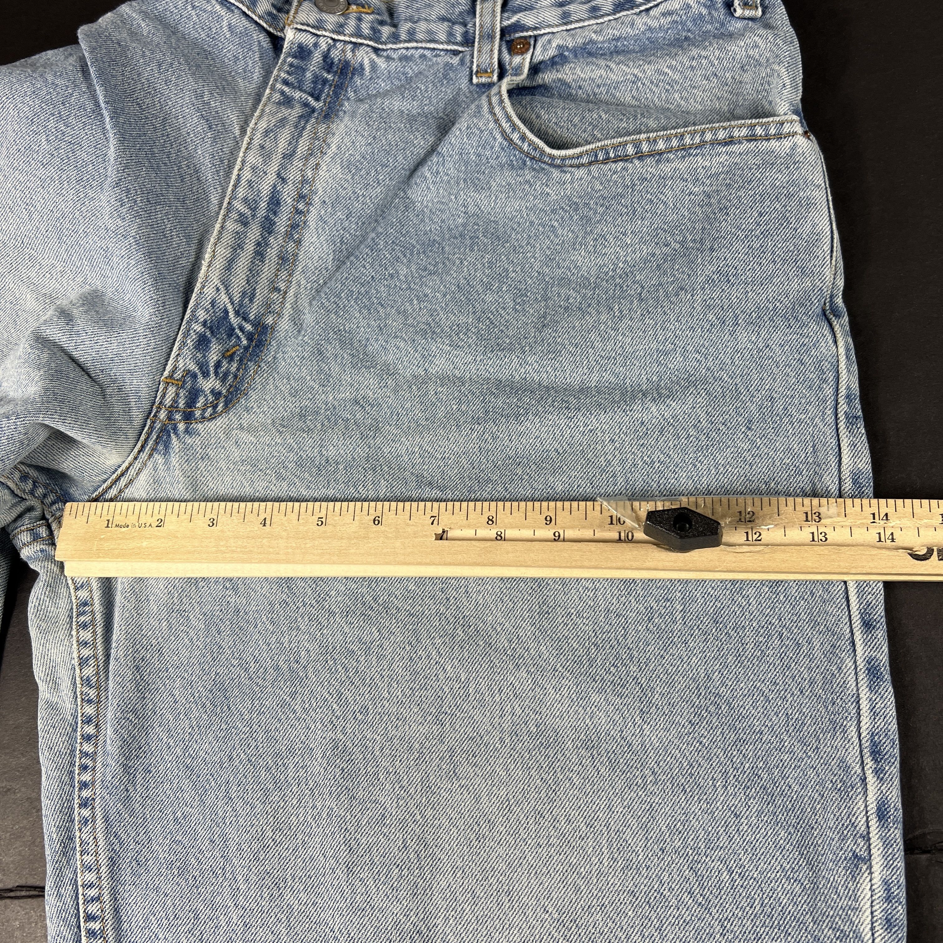 Levi's × Vintage Y2K Levi's Jeans 560 Loose Tapered Light Blue Faded Denim Size US 38 / EU 54 - 21 Thumbnail