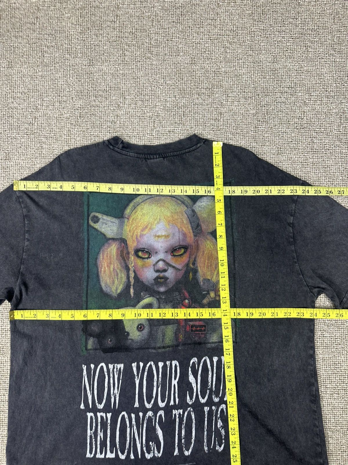 Vintage Vintage Bring Me The Horizon Post Human Tshirt A998 Size US L / EU 52-54 / 3 - 8 Thumbnail