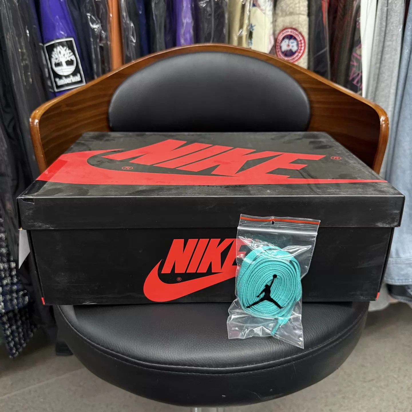 Nike Air Jordan 1 All-Star Tiffany Blue 45 10x Worn OG Box Size US 12 / EU 45 - 9 Thumbnail