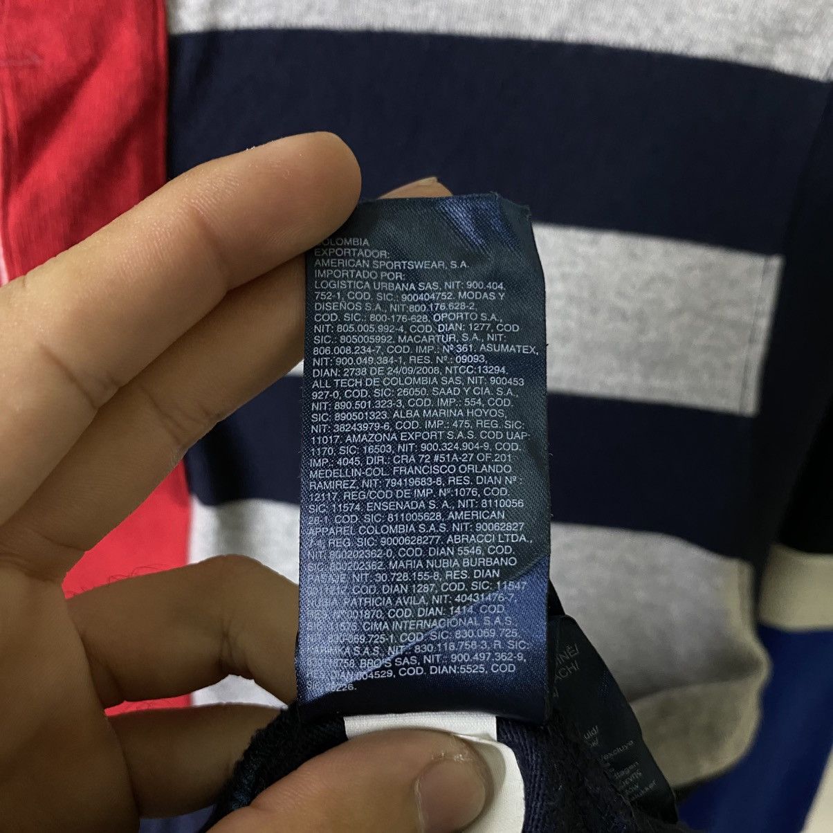Tommy Hilfiger Y2K Tommy Hilfiger Color Block Polo Rugby Size US S / EU 44-46 / 1 - 13 Thumbnail