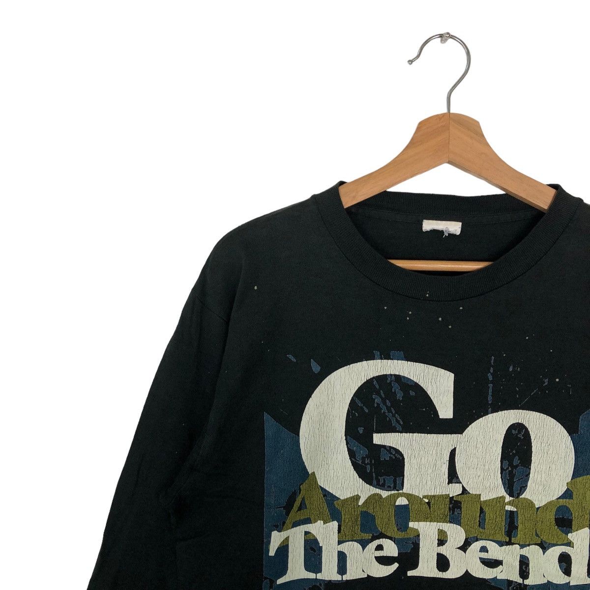 Band Tees VINTAGE 90’s SWEATSHIRT GO AROUND THE BEND BAND BIG LOGO Size US M / EU 48-50 / 2 - 6 Thumbnail