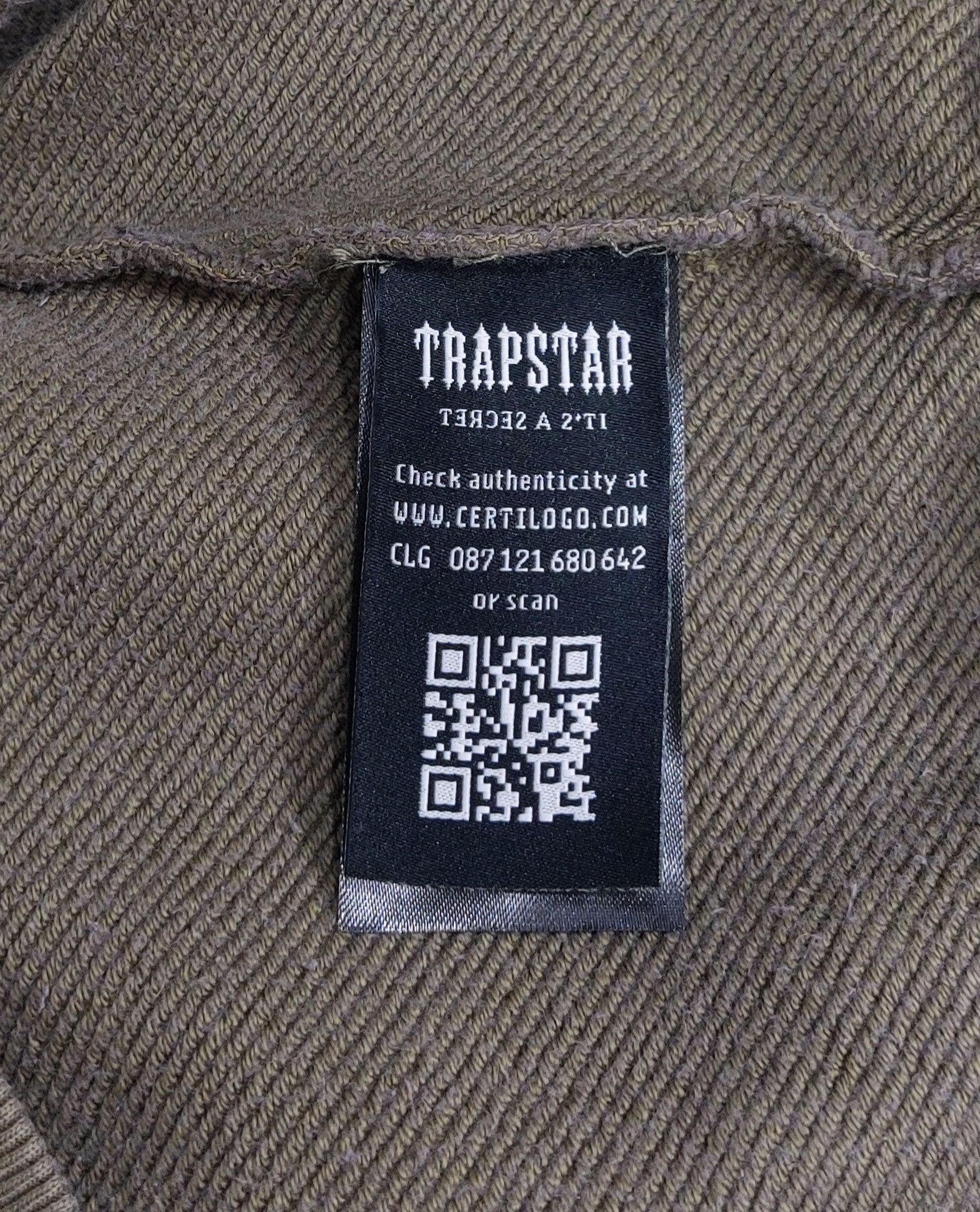 Trapstar London spray zip hoodie - khaki XXL Size US XXL / EU 58 / 5 - 4 Thumbnail