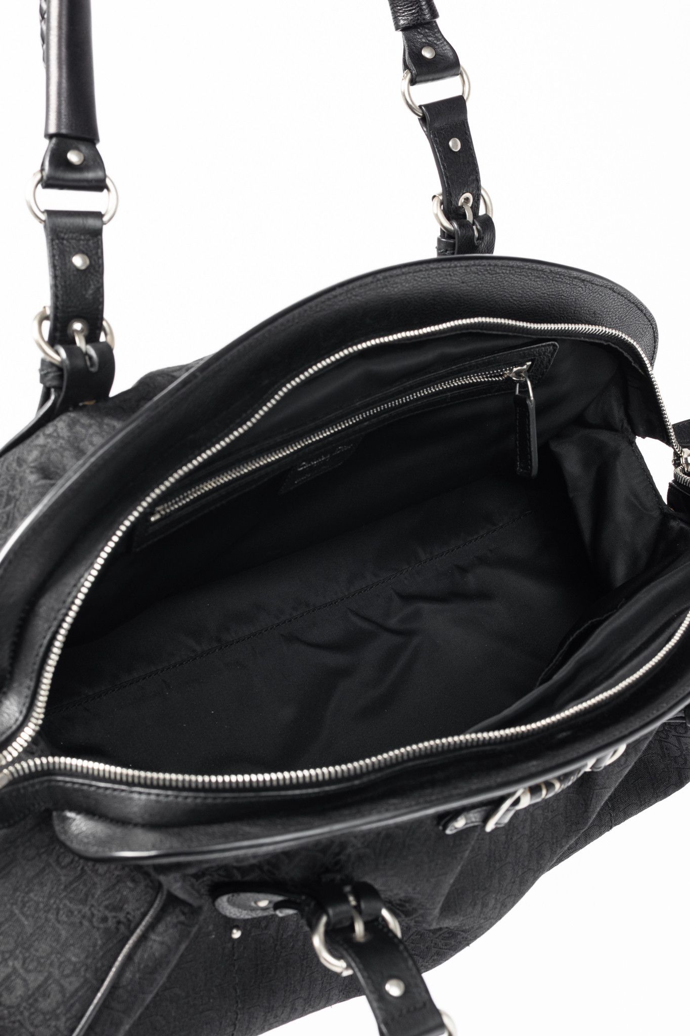 Dior Christian Dior My Dior Black Logo-Jacquard Frame Bag Size ONE SIZE - 12 Thumbnail