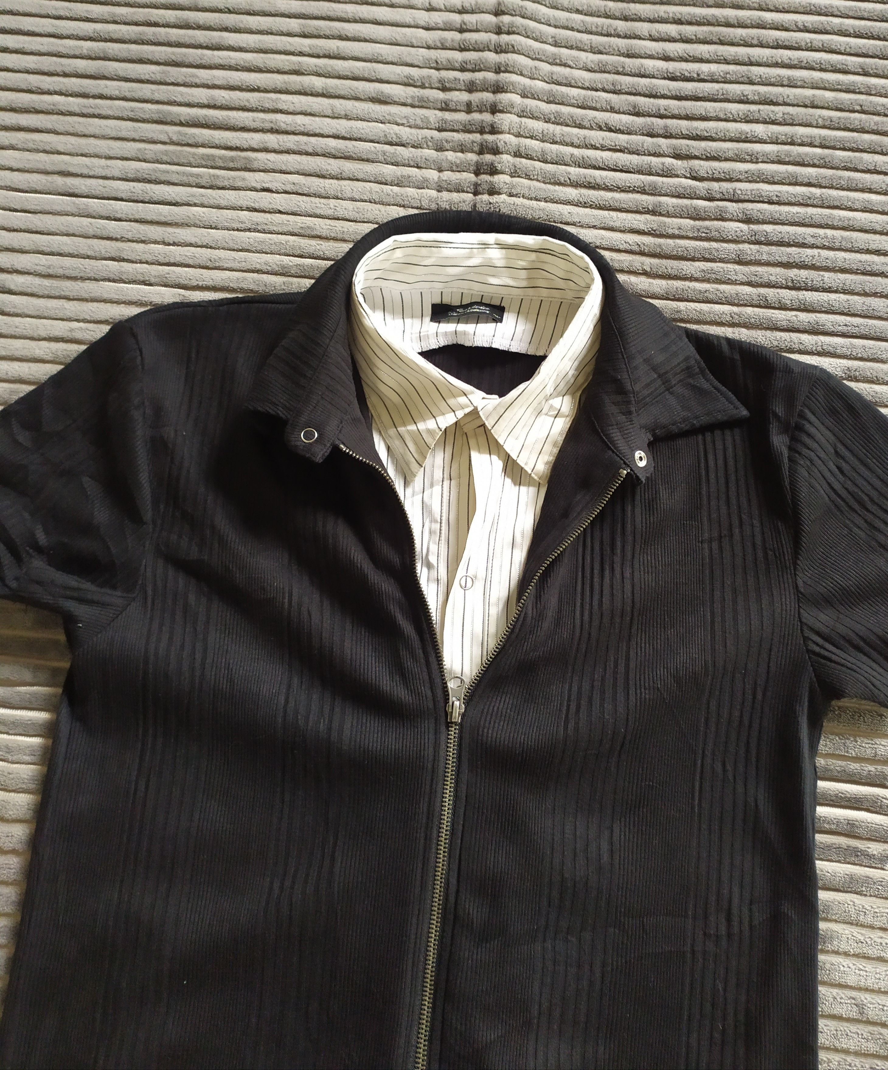 Beauty Beast Vintage Y2k Japanese Double Layers Shirt Size US M / EU 48-50 / 2 - 3 Thumbnail