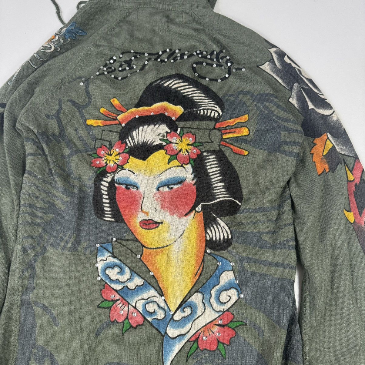 Ed Hardy vintage long hoodie ed hardy y2k christian audigier Size M / US 6-8 / IT 42-44 - 9 Thumbnail