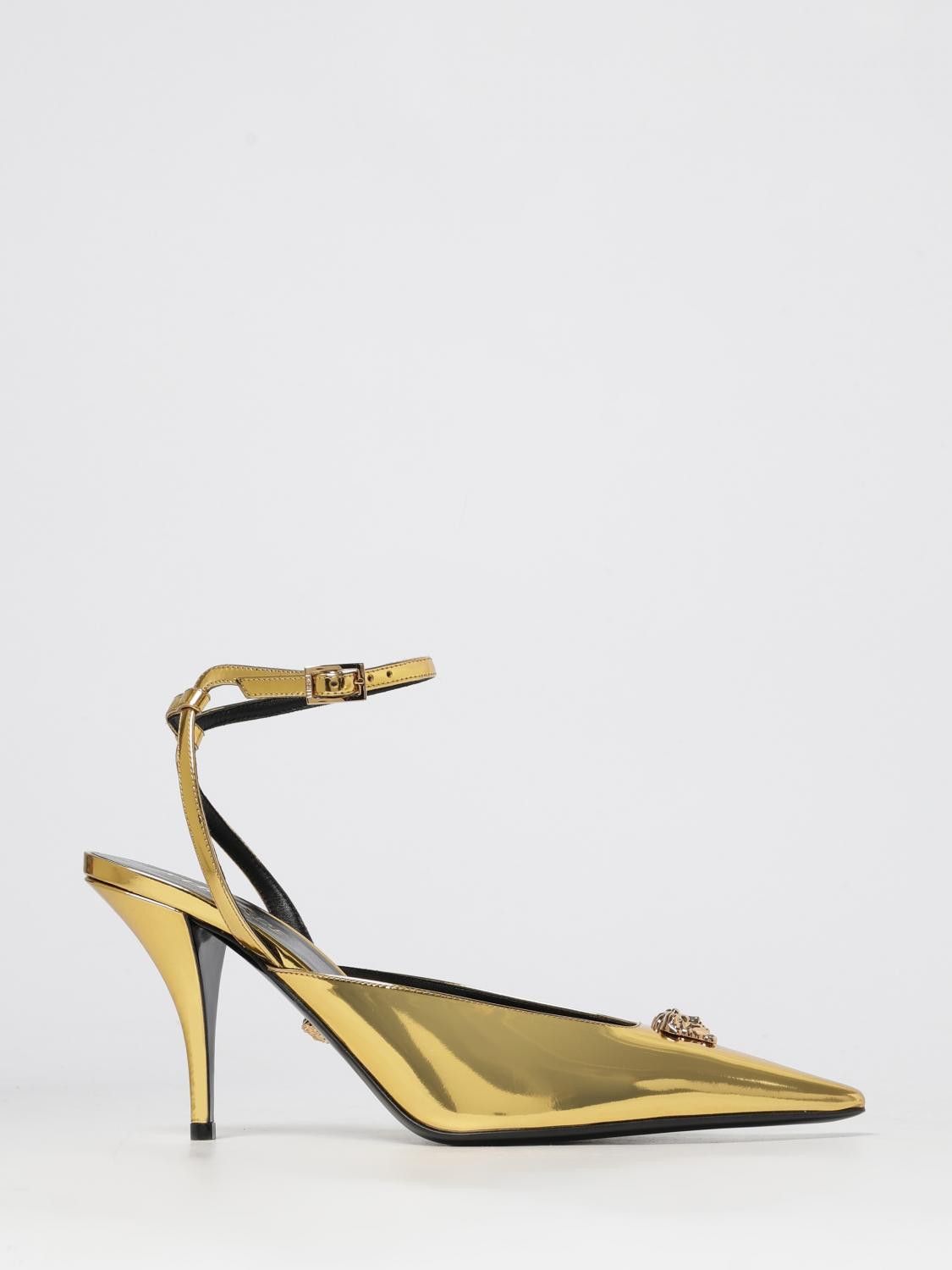 Versace Versace Pump Woman Gold Size US 8 / IT 38 - 1 Thumbnail