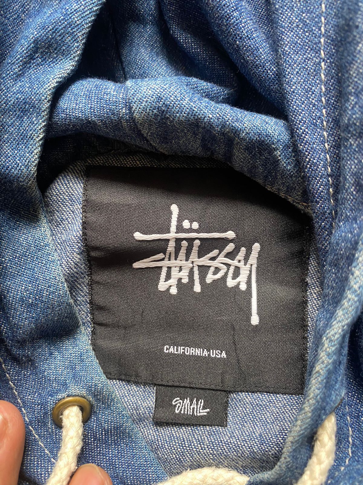 Stussy × Vintage Vintage Stussy Denim Outwear Size US XL / EU 56 / 4 - 5 Thumbnail