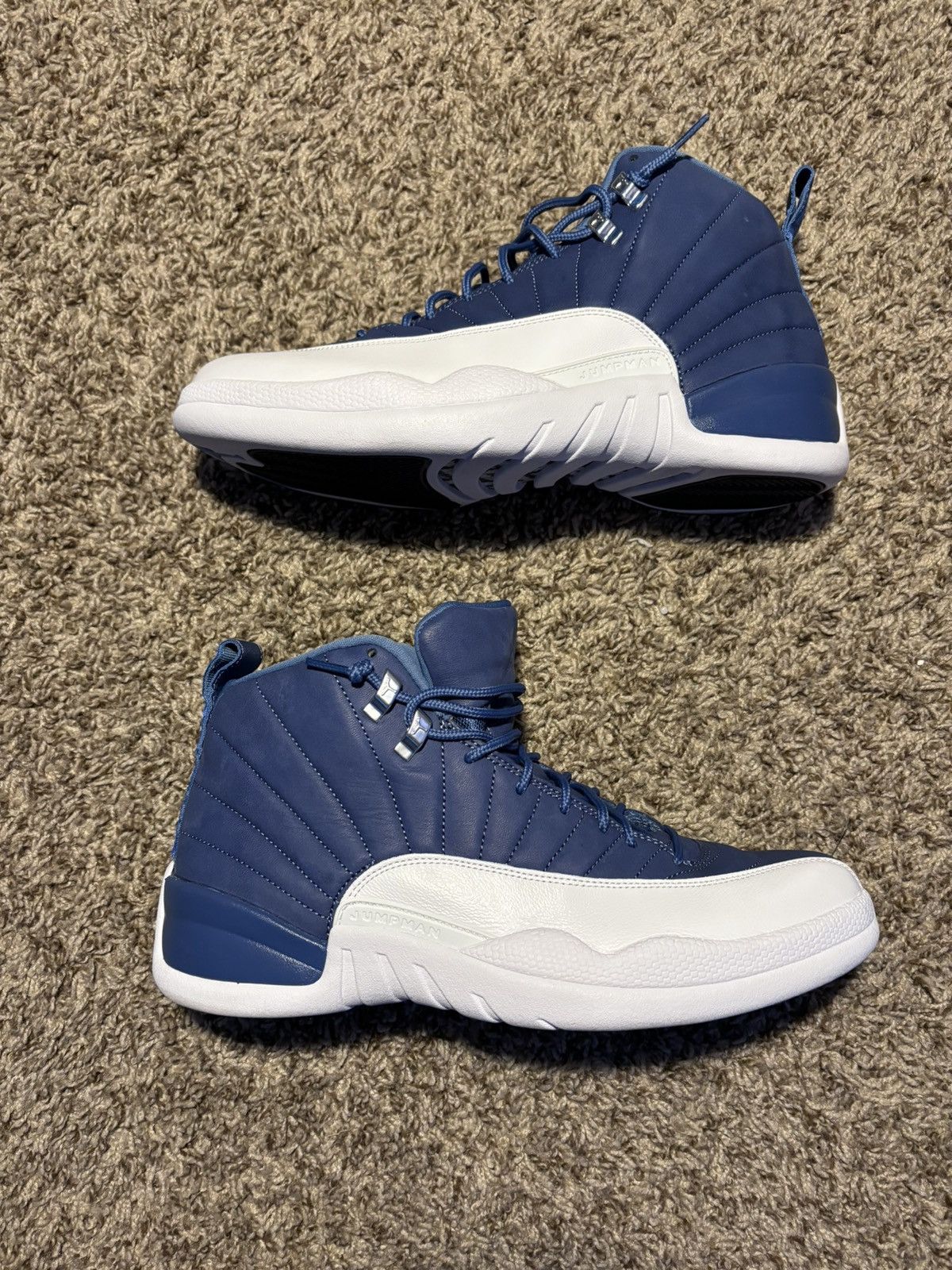 Jordan Brand × Nike Jordan 12 retro indigo Size US 12 / EU 45 - 2 Thumbnail