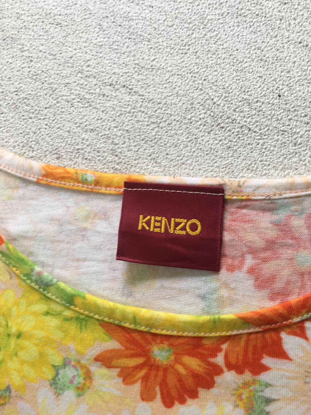 Kenzo Kenzo Floral Fullprint Tshirt Size US M / EU 48-50 / 2 - 3 Thumbnail
