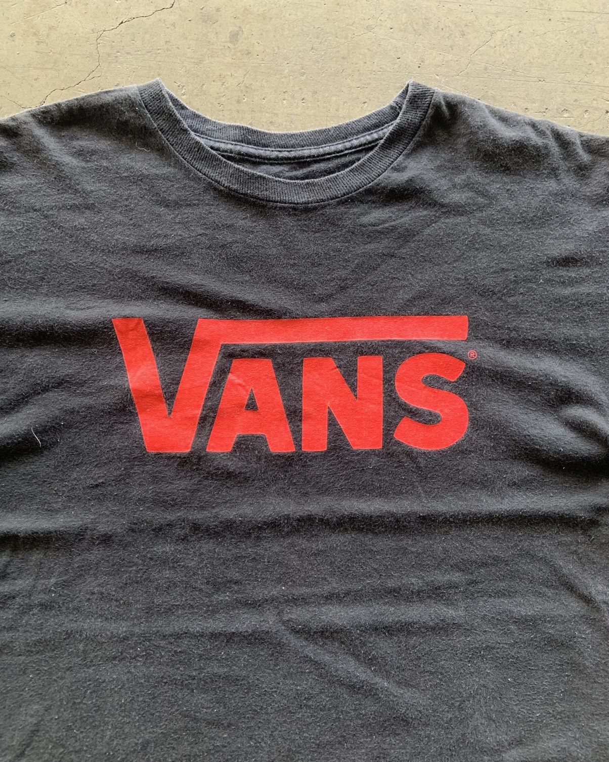 Japanese Brand × Vans × Vintage 2000s Vans Big Swoosh Faded Black Size US L / EU 52-54 / 3 - 2 Thumbnail
