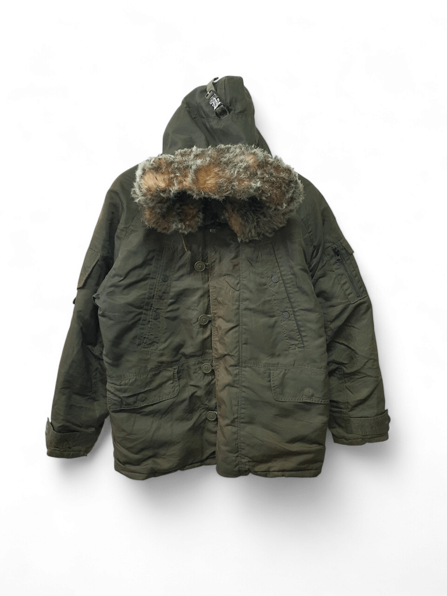 イージーギャップSateen Hooded Anorak Dark Green s-l400.jpg