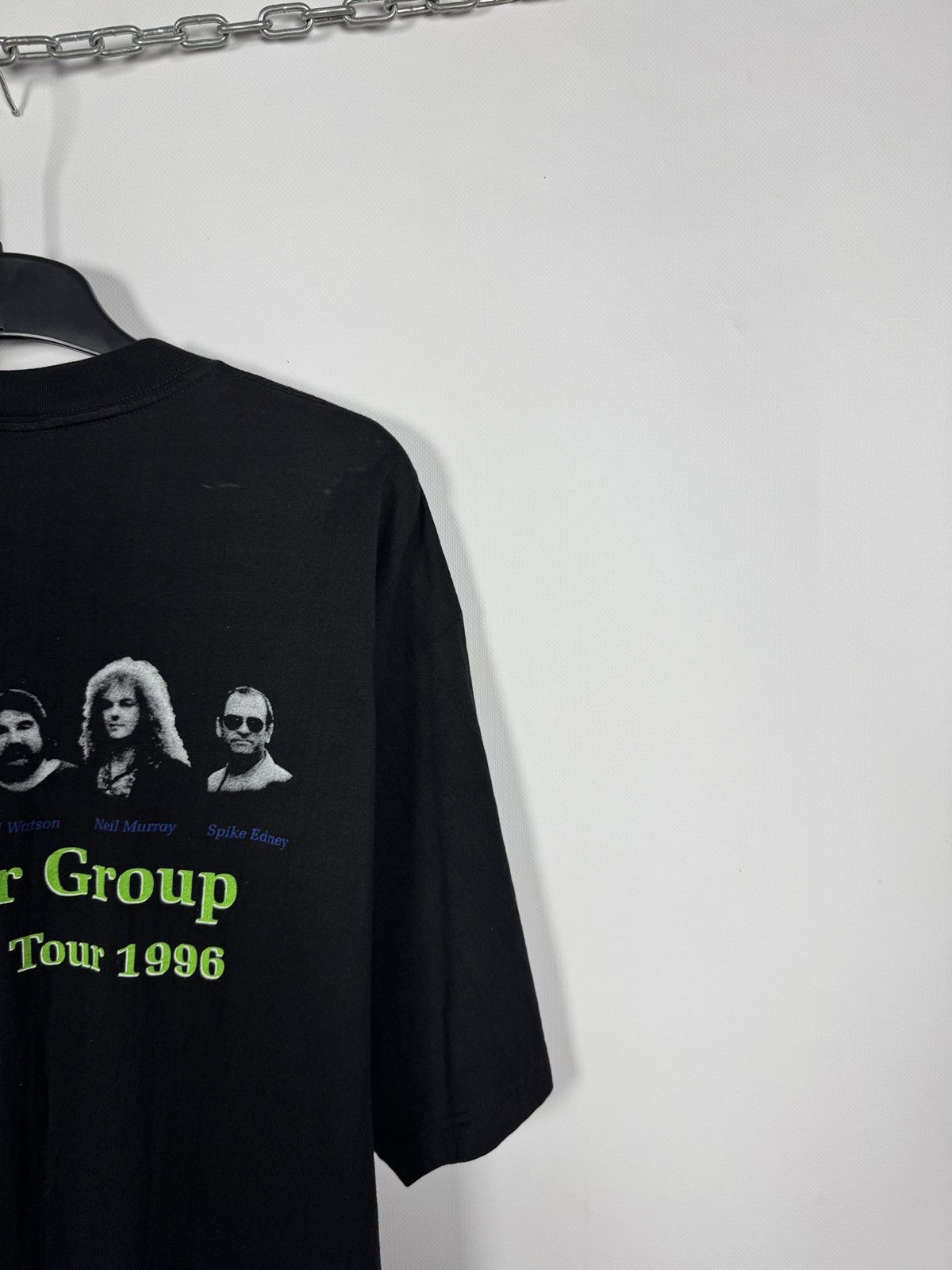 Band Tees Peter Green Splinter Group European Tour 1996 Vintage 90s XL Size US XL / EU 56 / 4 - 10 Thumbnail
