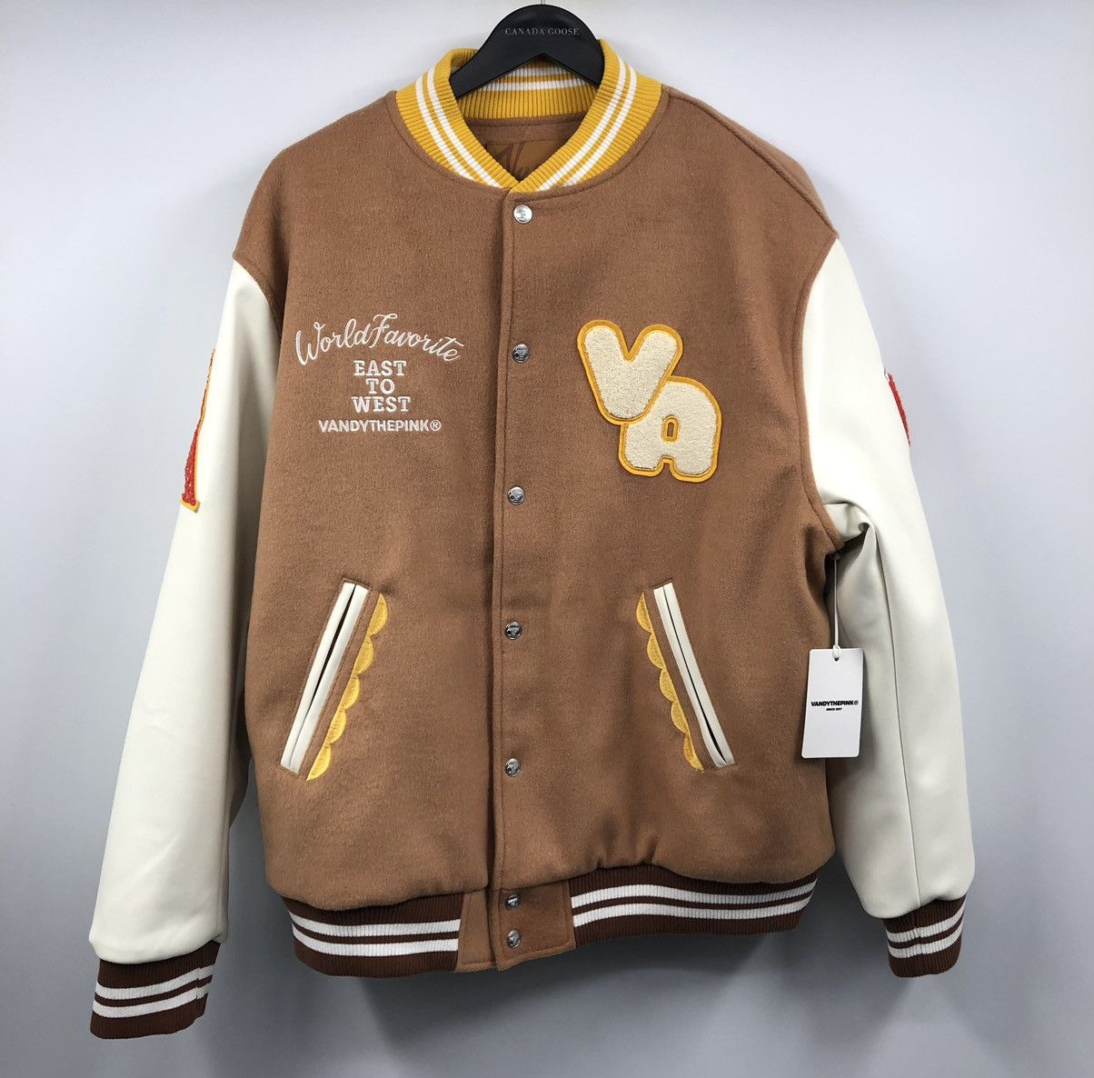 Vandy The Pink Vandy the Pink SS23 Burger Varsity Jacket XL | Grailed