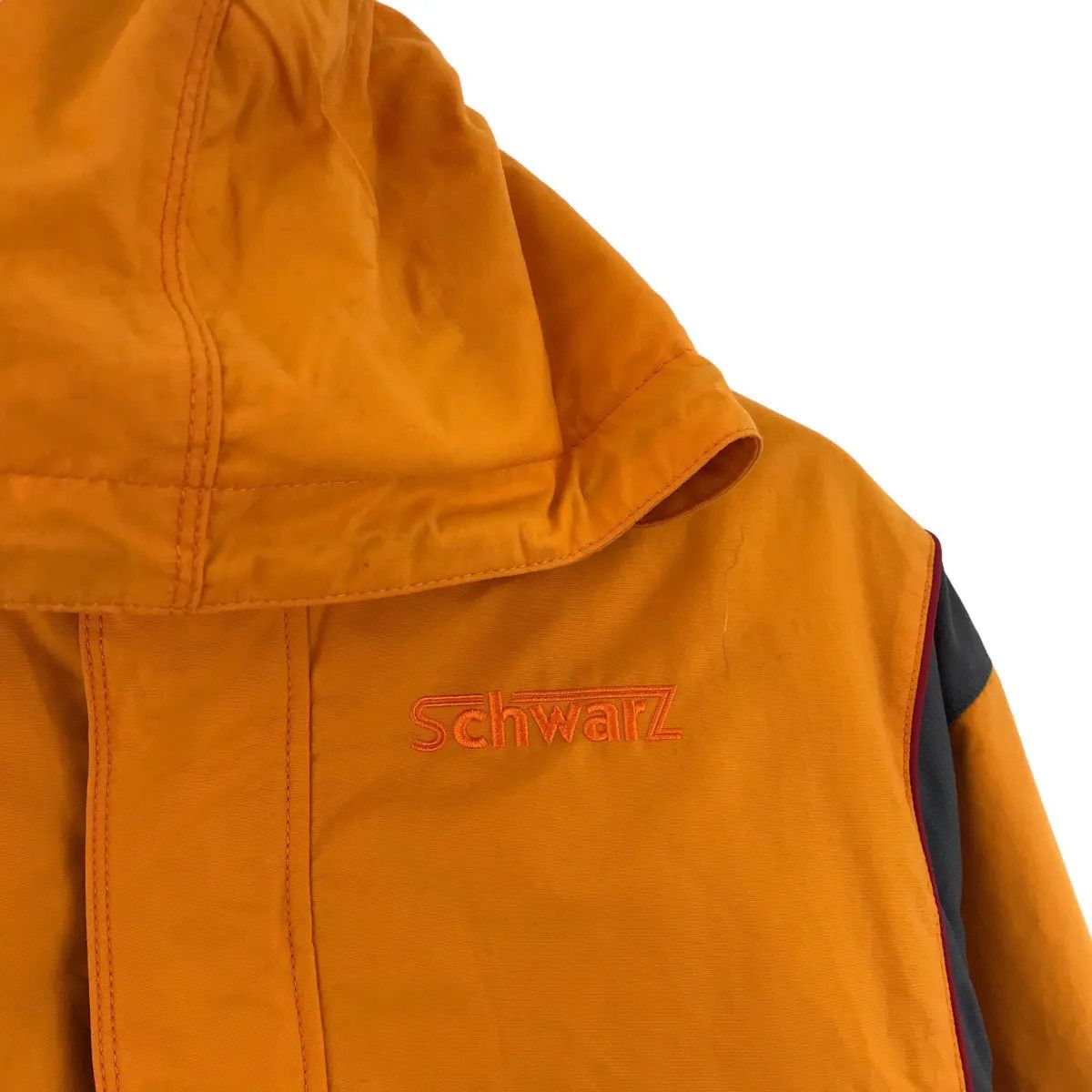 Vintage Vintage SCHWARZ GERMANY Gorpcore Technical Parka Jacket Size US L / EU 52-54 / 3 - 4 Thumbnail
