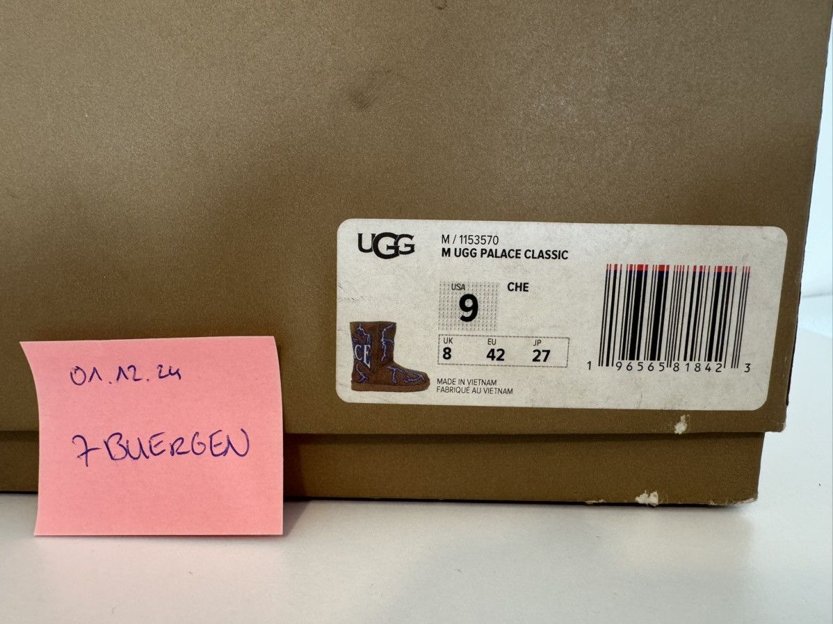 Palace × Ugg ✅ US 9 Palace x UGG Lightning Chestnut Brown Boots EU42 UK8 Size US 9 / EU 42 - 14 Thumbnail