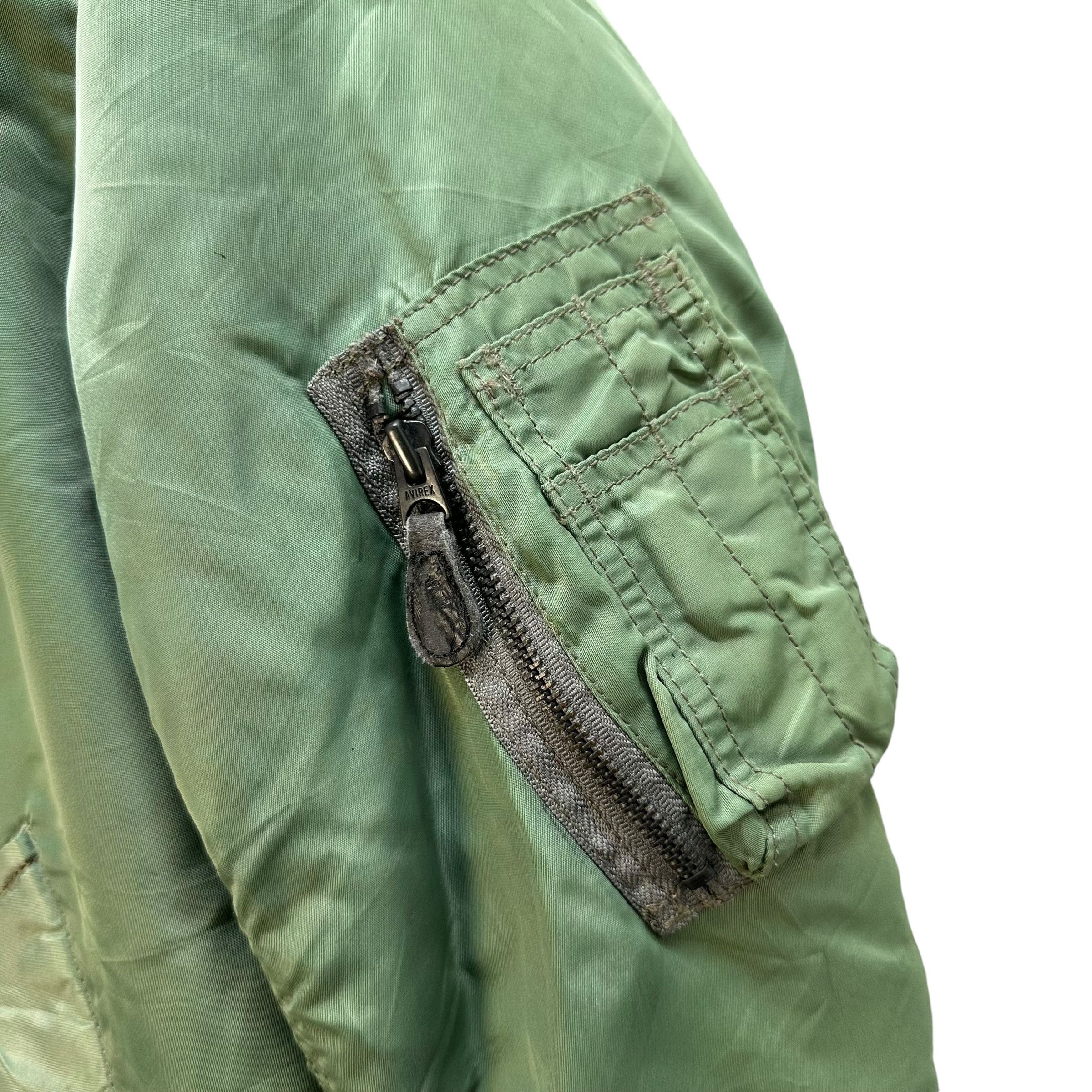 Avirex AVIREX Ma1 Faded Green USAF Flight Jacket #A53-1236 Size US XXL / EU 58 / 5 - 7 Thumbnail