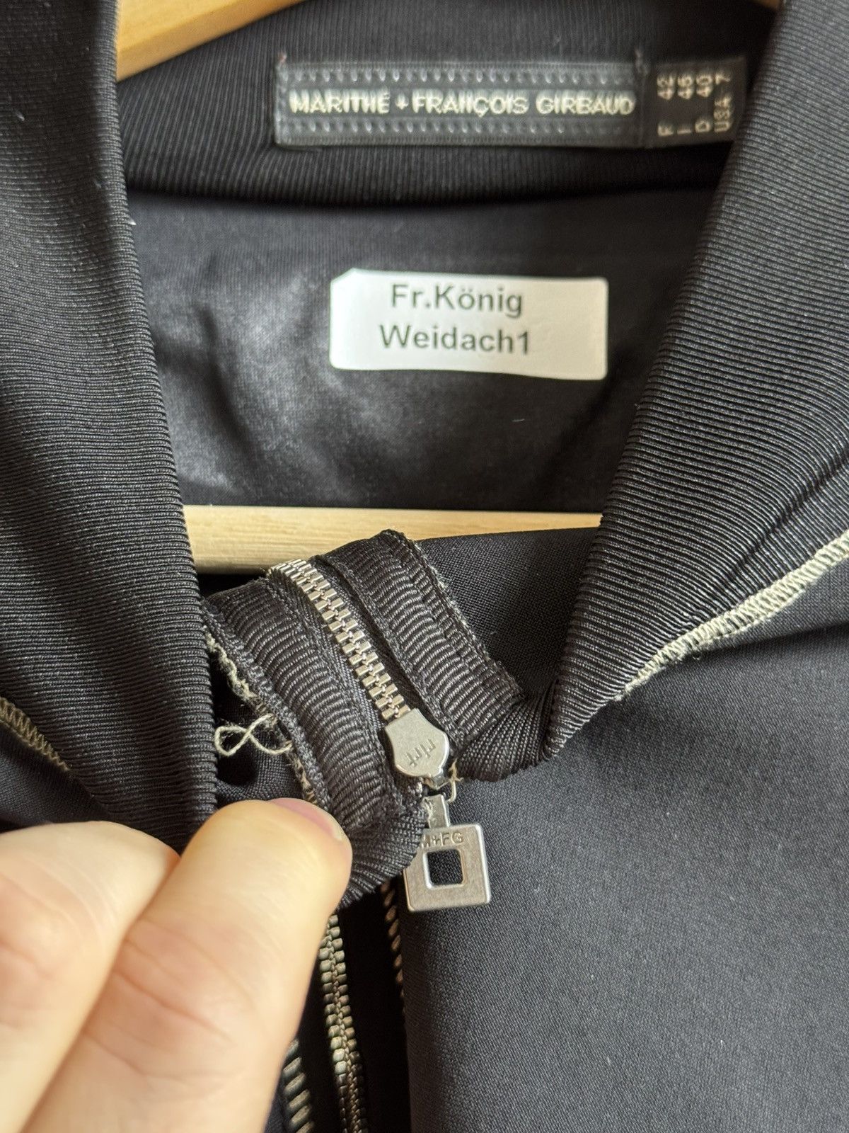 Marithe + Francois Girbaud Vintage Marithe Francois Girbaud Nylon Light Bomber Jacket Size L / US 10 / IT 46 - 4 Thumbnail
