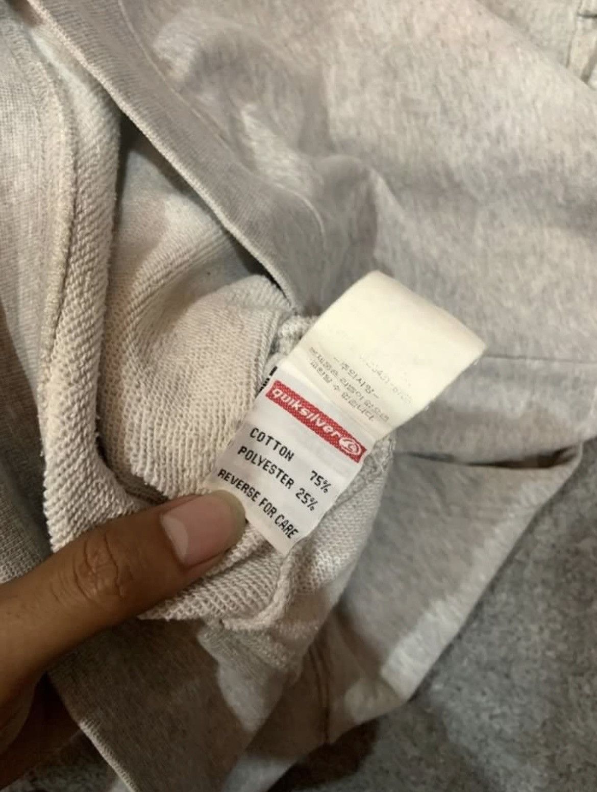 Quiksilver × Vintage Vintage Zip Hoodie Quick Silver Globe Size US XL / EU 56 / 4 - 5 Thumbnail