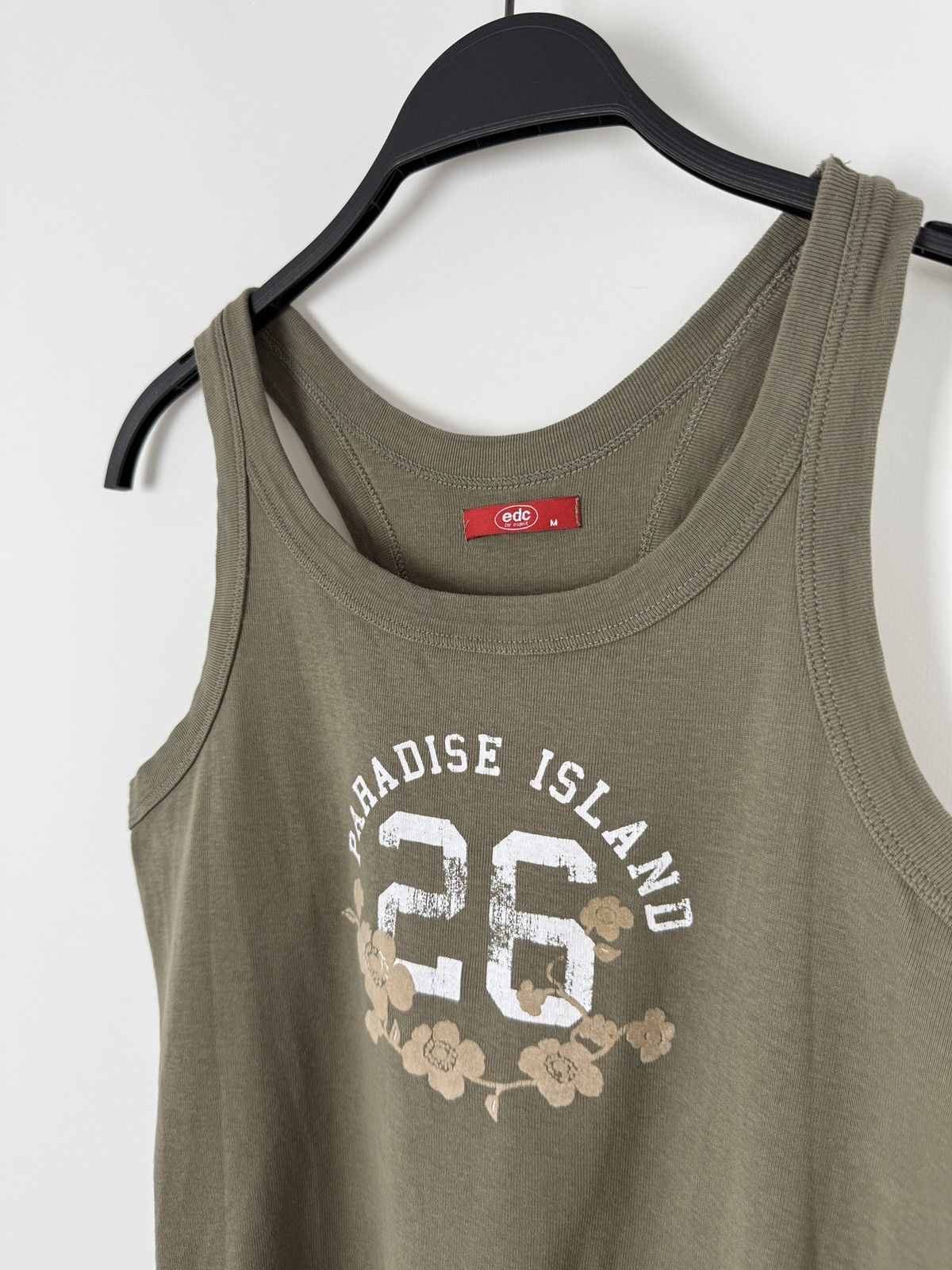 Esprit Y2K Vintage EDC by esprit Paradise Island Cotton Tank Top Size M / US 6-8 / IT 42-44 - 4 Thumbnail
