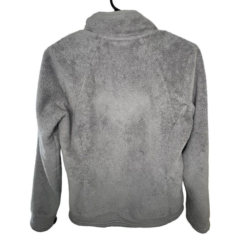 The North Face The North Face Grey Fuzzy Quarter Zip Pullover Jacket Size XS / US 0-2 / IT 36-38 - 5 Thumbnail