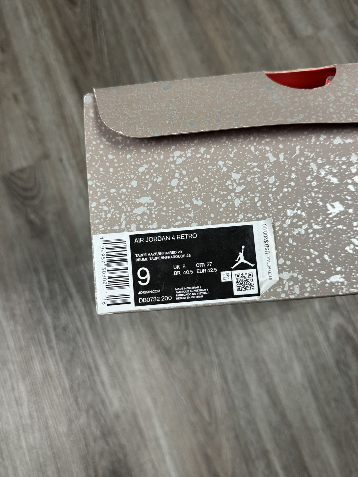 Jordan Brand Jordan 4 Retro Taupe Haze Size 9 Size US 9 / EU 42 - 8 Thumbnail