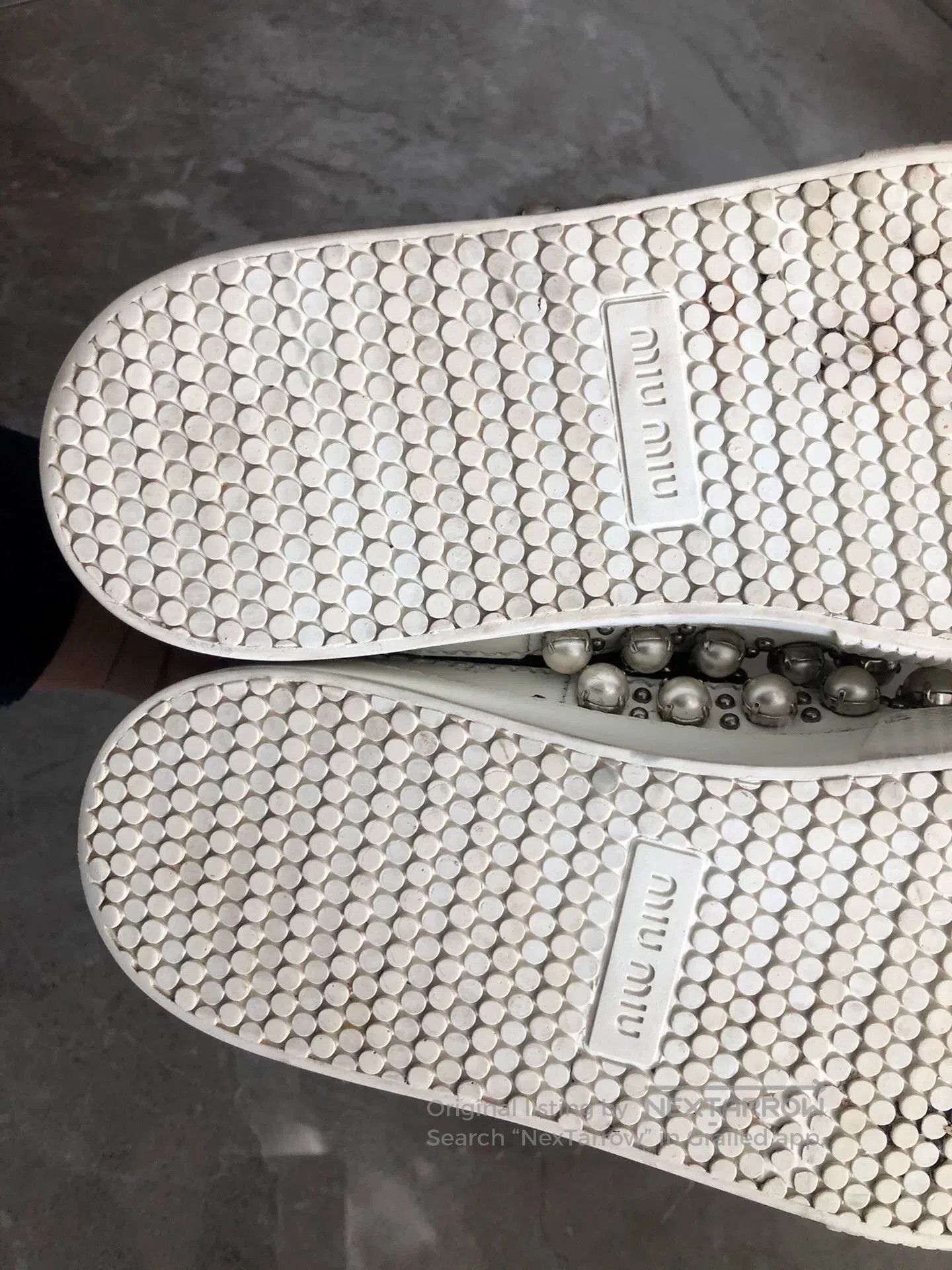 Miu Miu Miu Miu Limited Pearl Shell. Size US 4 / IT 34 - 9 Thumbnail