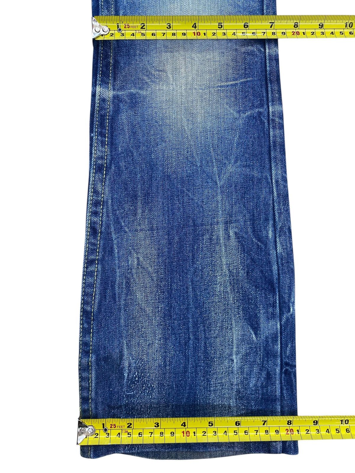 Japanese Brand Red Pepper low-rise flare jeans with angel wings design Size US 29 - 9 Thumbnail