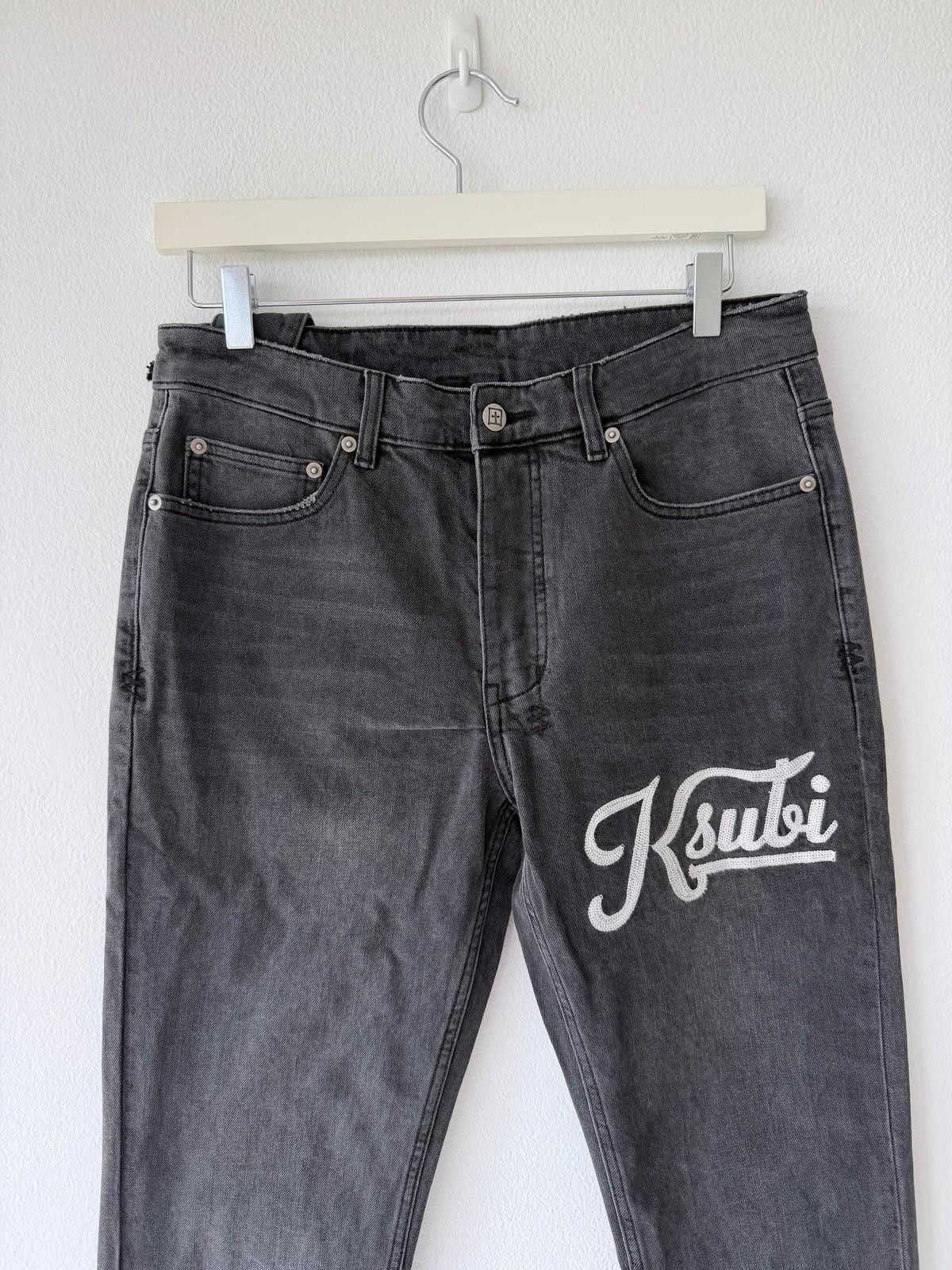 Ksubi new Ksubi mens jeans chitch powder grey black outfield 32 Size US 32 / EU 48 - 2 Thumbnail