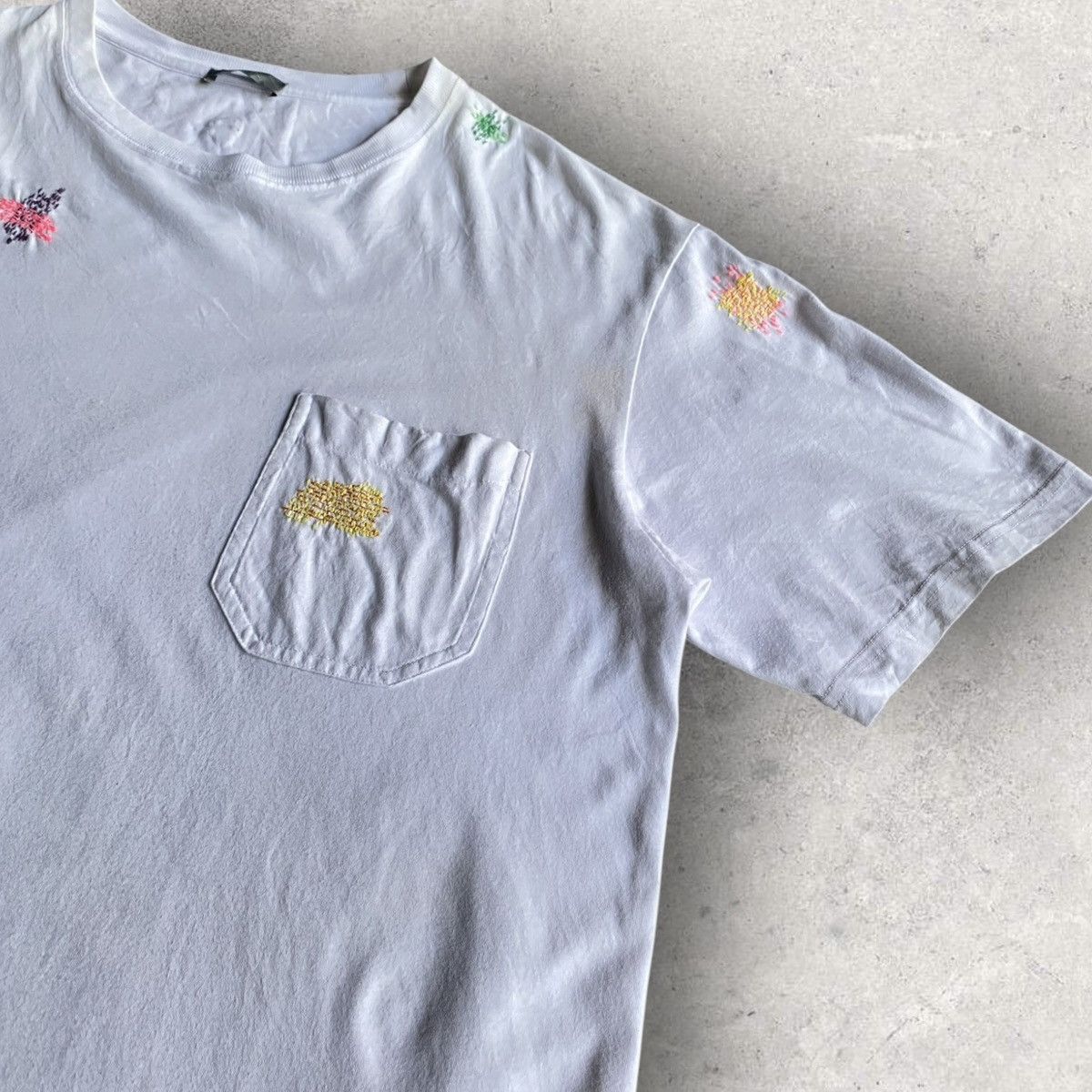Dior SS19 Embroidered T Shirt Size US M / EU 48-50 / 2 - 3 Thumbnail