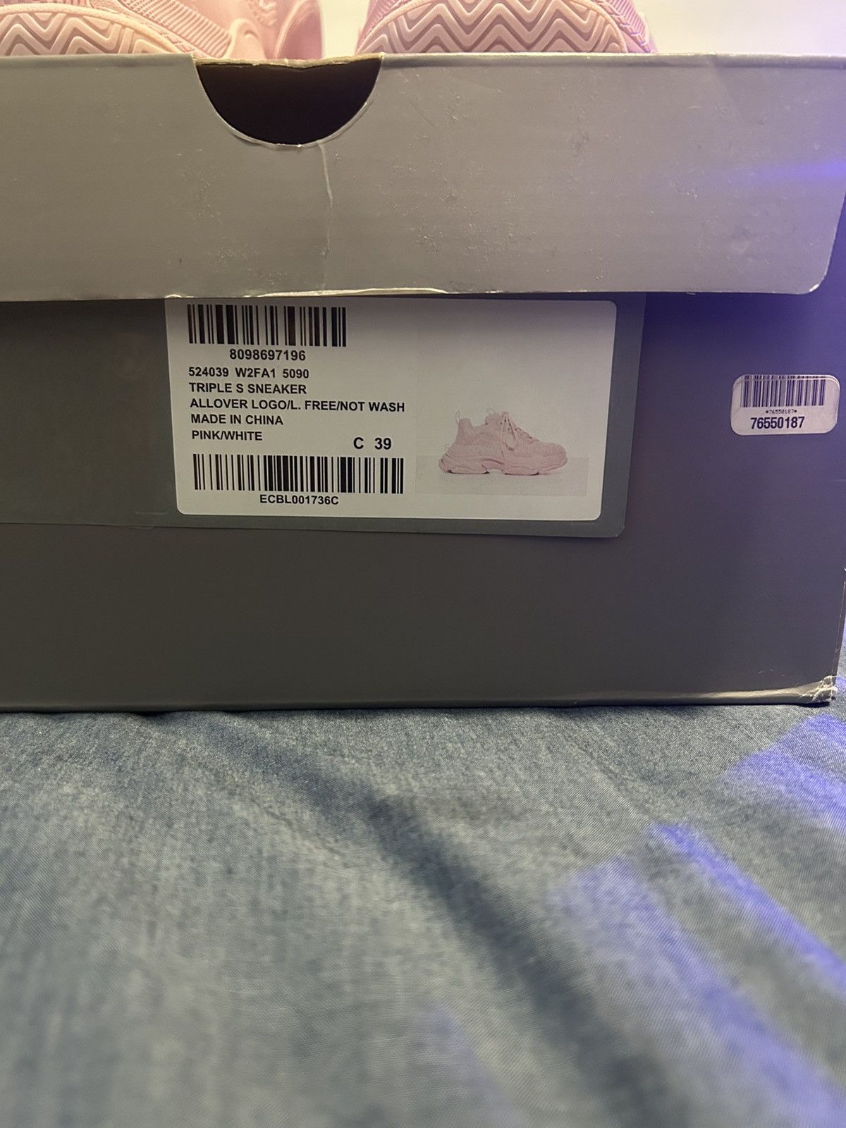 Balenciaga Balenciaga triple S all over logo sneaker Size US 9 / IT 39 - 7 Thumbnail