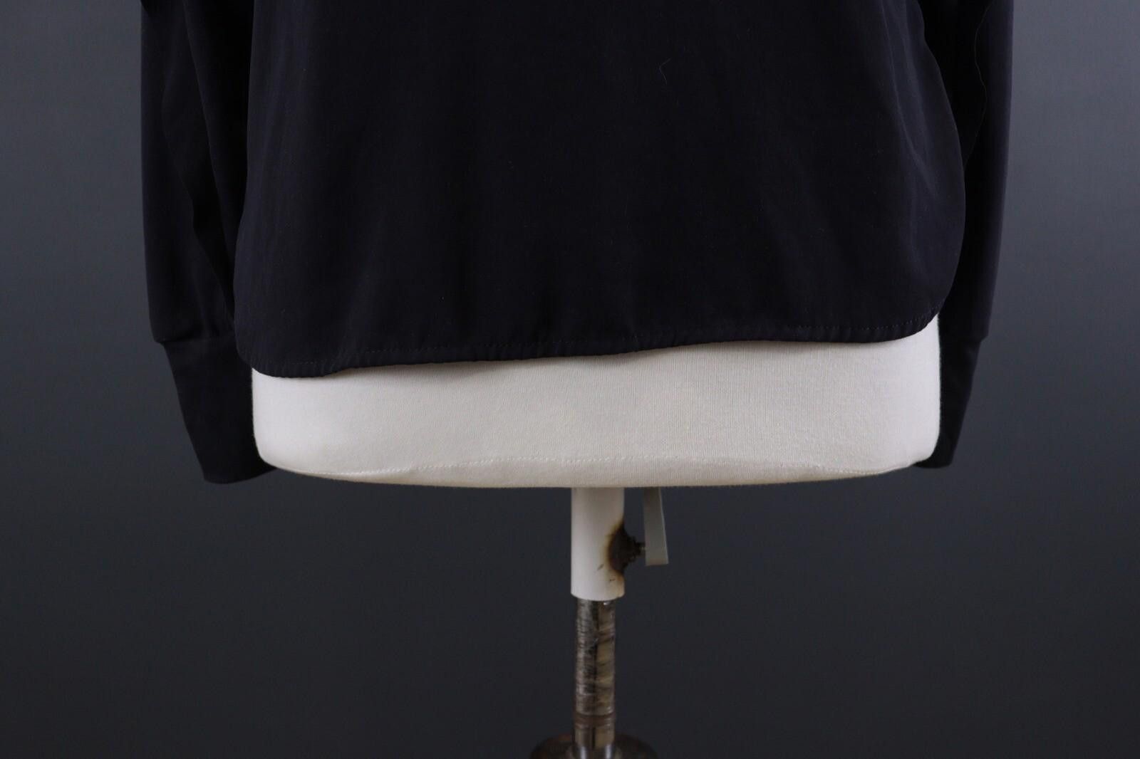 Designer Marc Cain Black Boat Neck Pullover Blouse Size 2 Size XS / US 0-2 / IT 36-38 - 3 Thumbnail