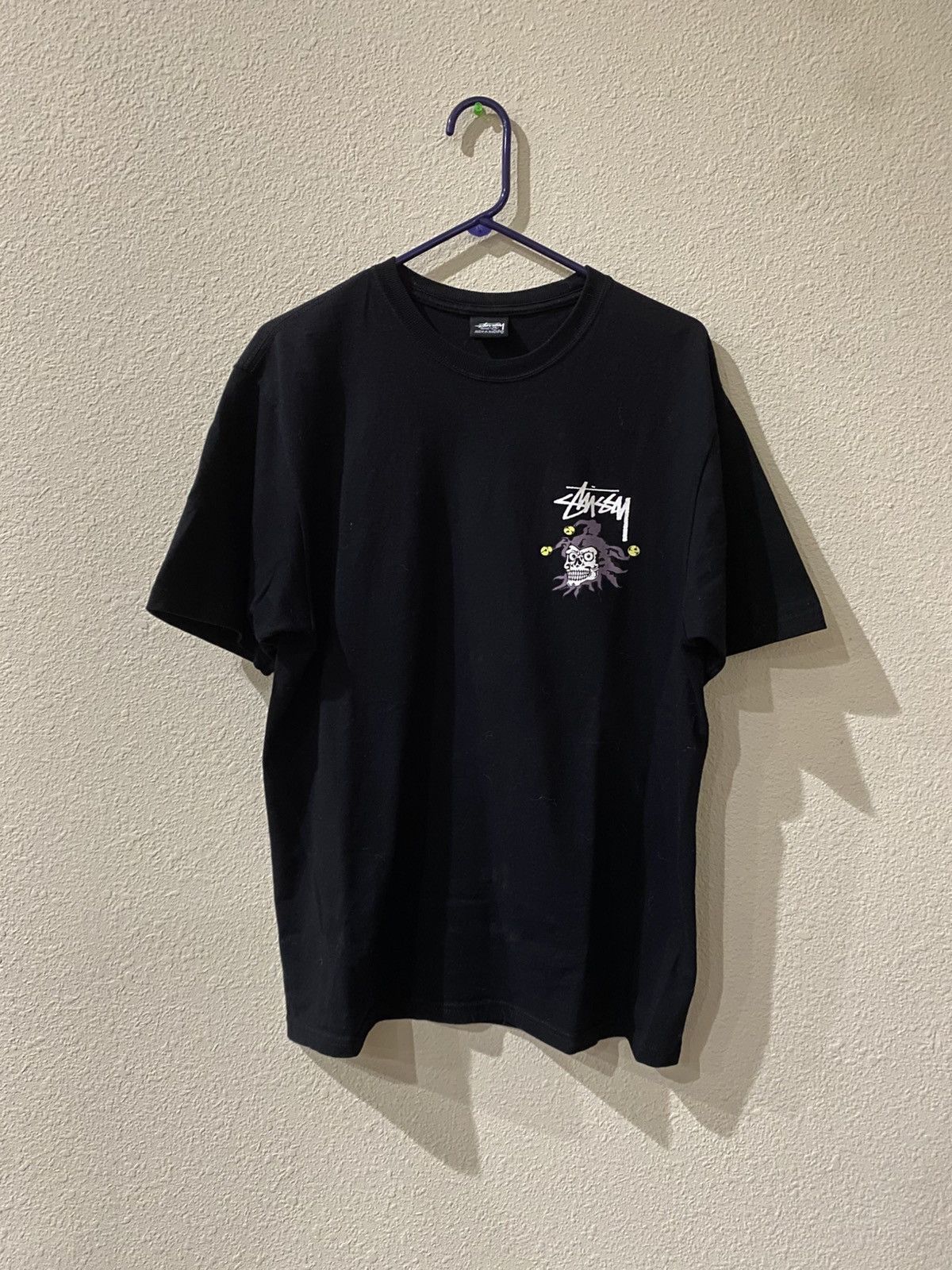 トップス Stussy Joker Tee Black XL STUSSY（ステューシー） stussy JOKER TEE ジョーカーTシャツ