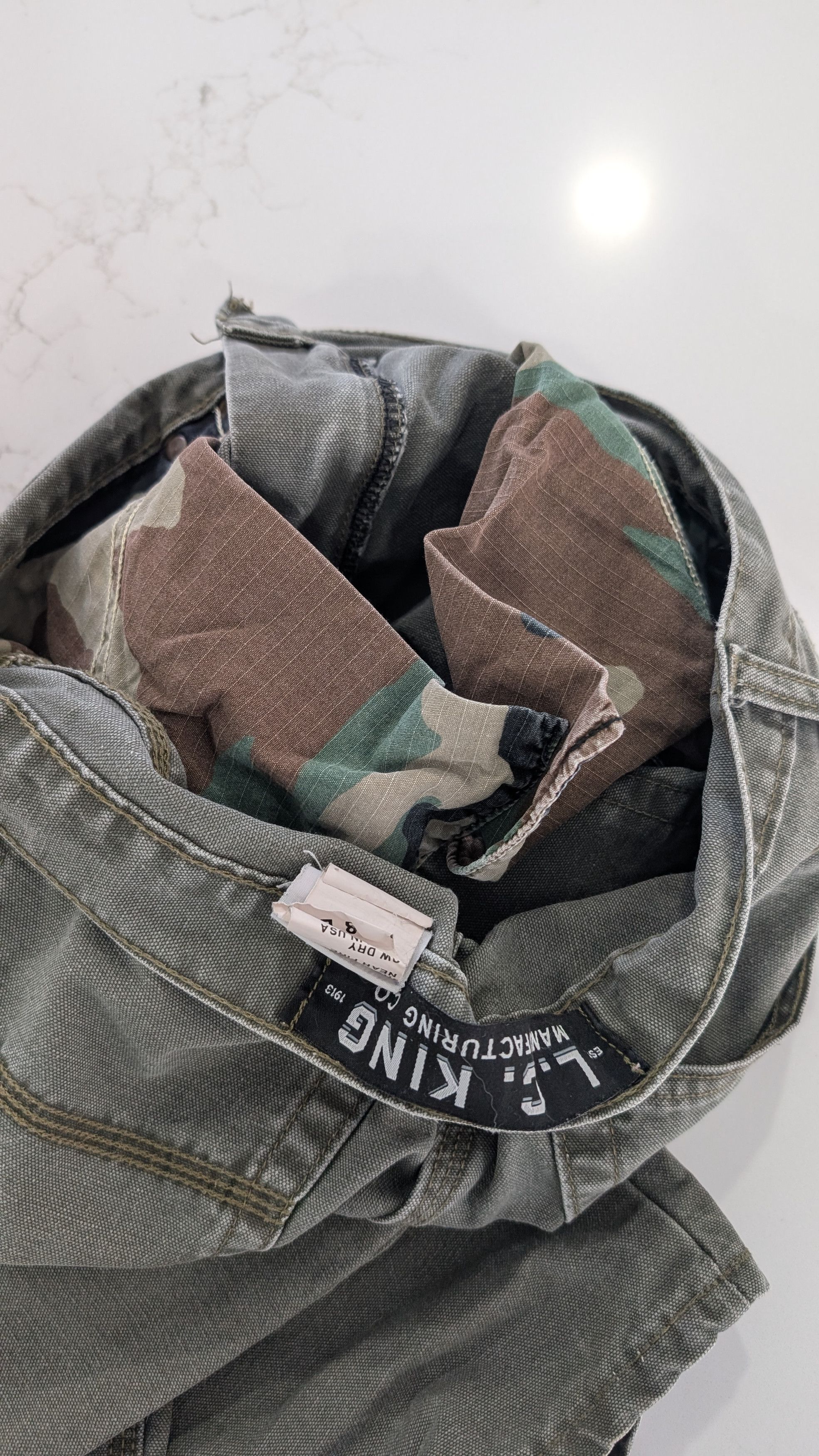 L.C. King LC KING Olive Duck 5 Pocket Jeans Size 28 Size US 28 / EU 44 - 8 Thumbnail