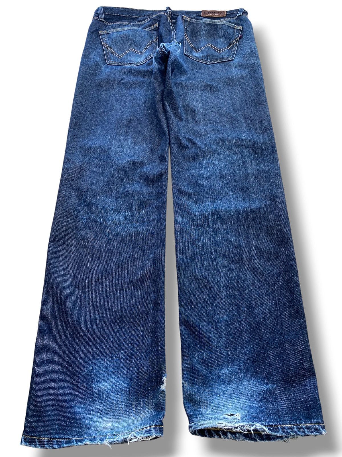 Edwin Edwin Faded Blue Wash Style Straight Leg Jeans Size US 37 - 3 Thumbnail